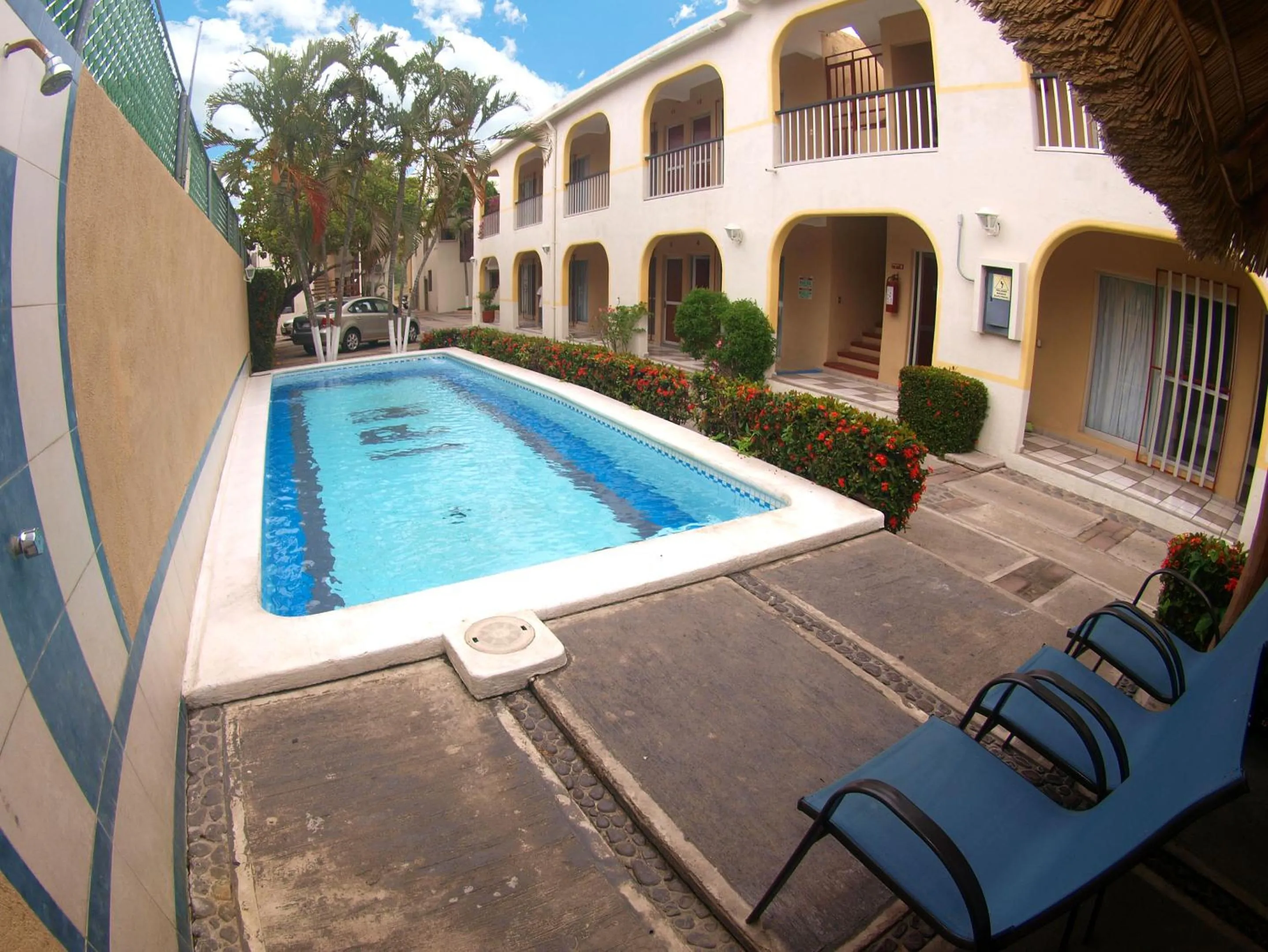 Property building in Hotel Rio Balsas