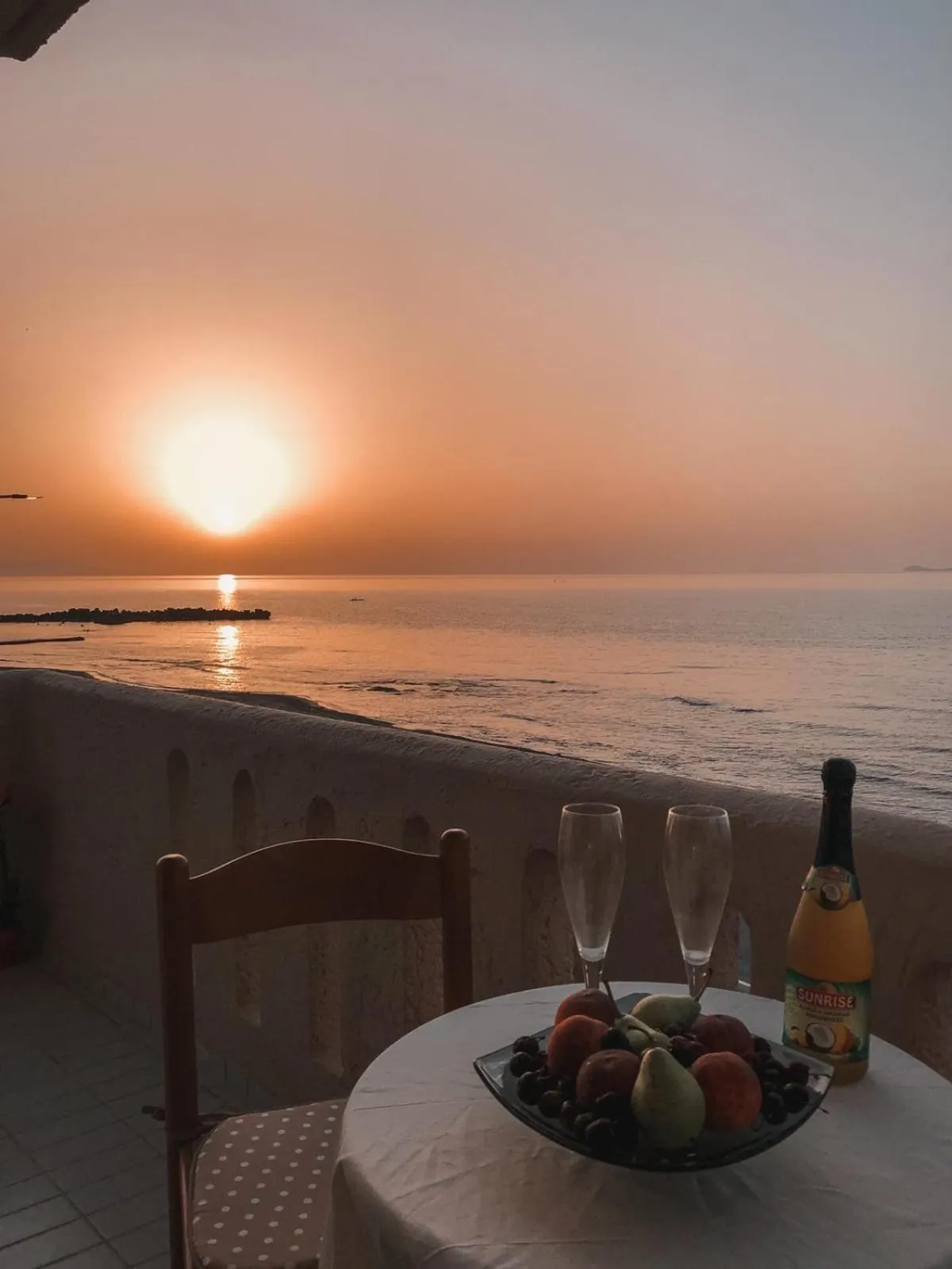 Sunrise in Anthoula Apartments