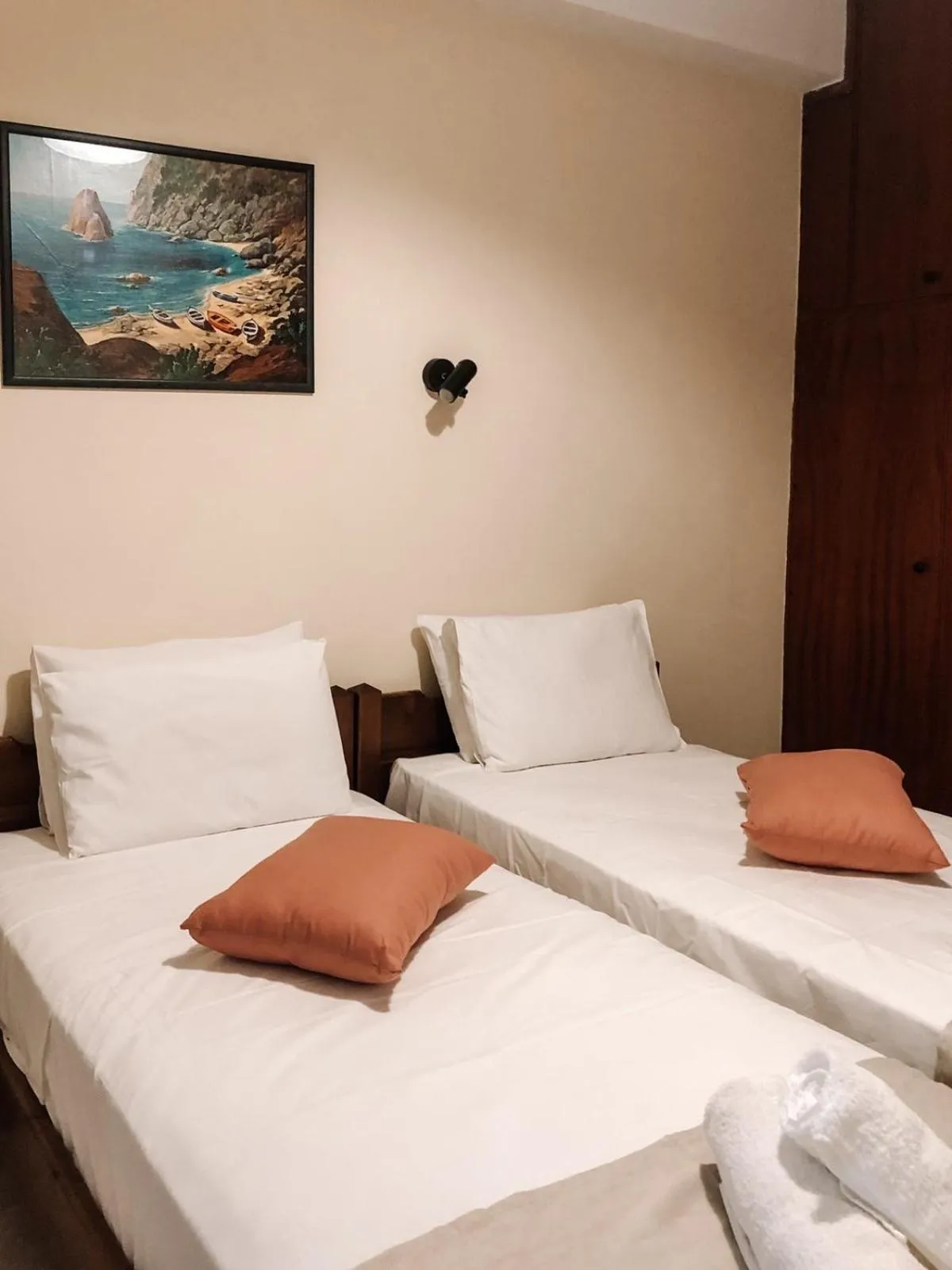 Bedroom, Bed in Anthoula Apartments