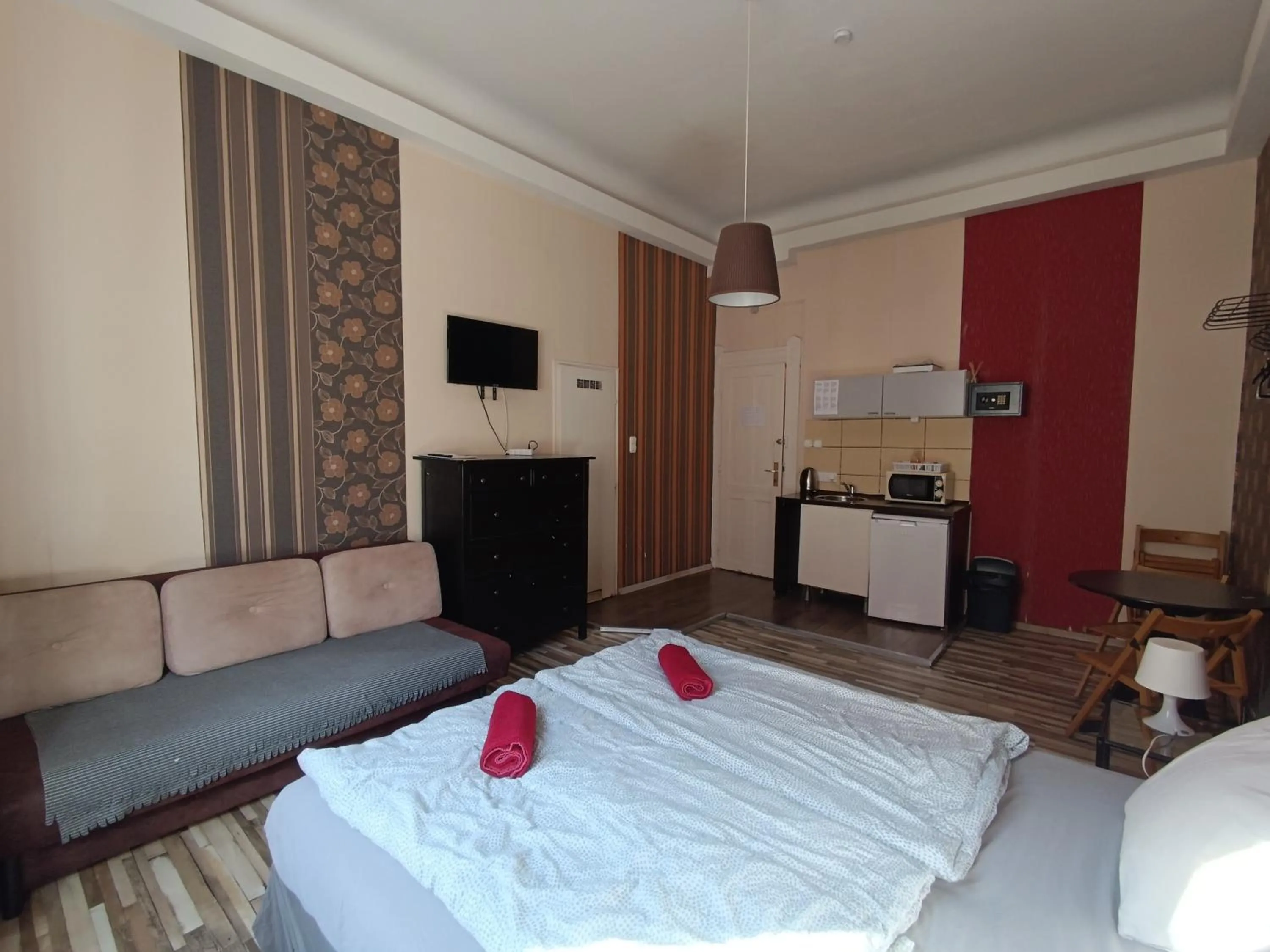 Bed in Liechtenstein Apartments