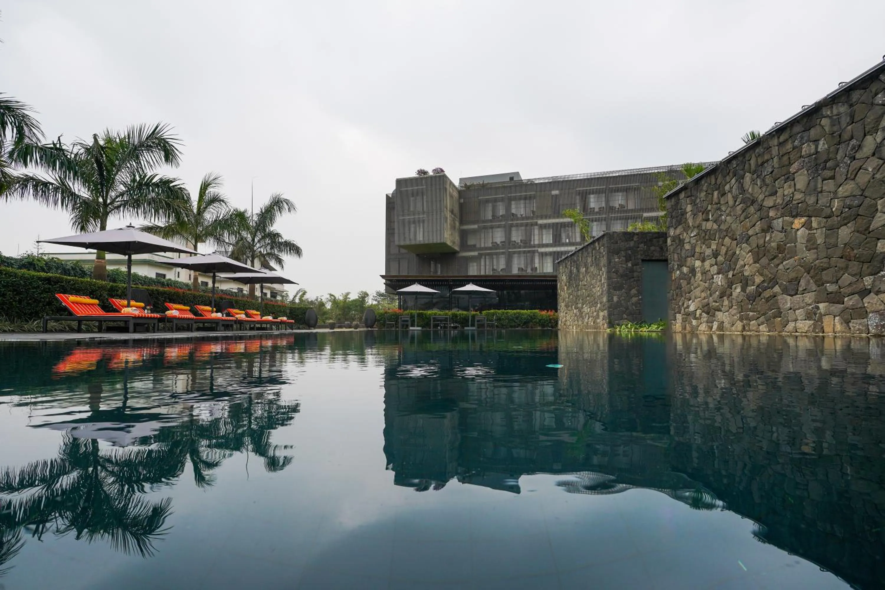 Pool view in Radisson Resort and Spa Lonavala