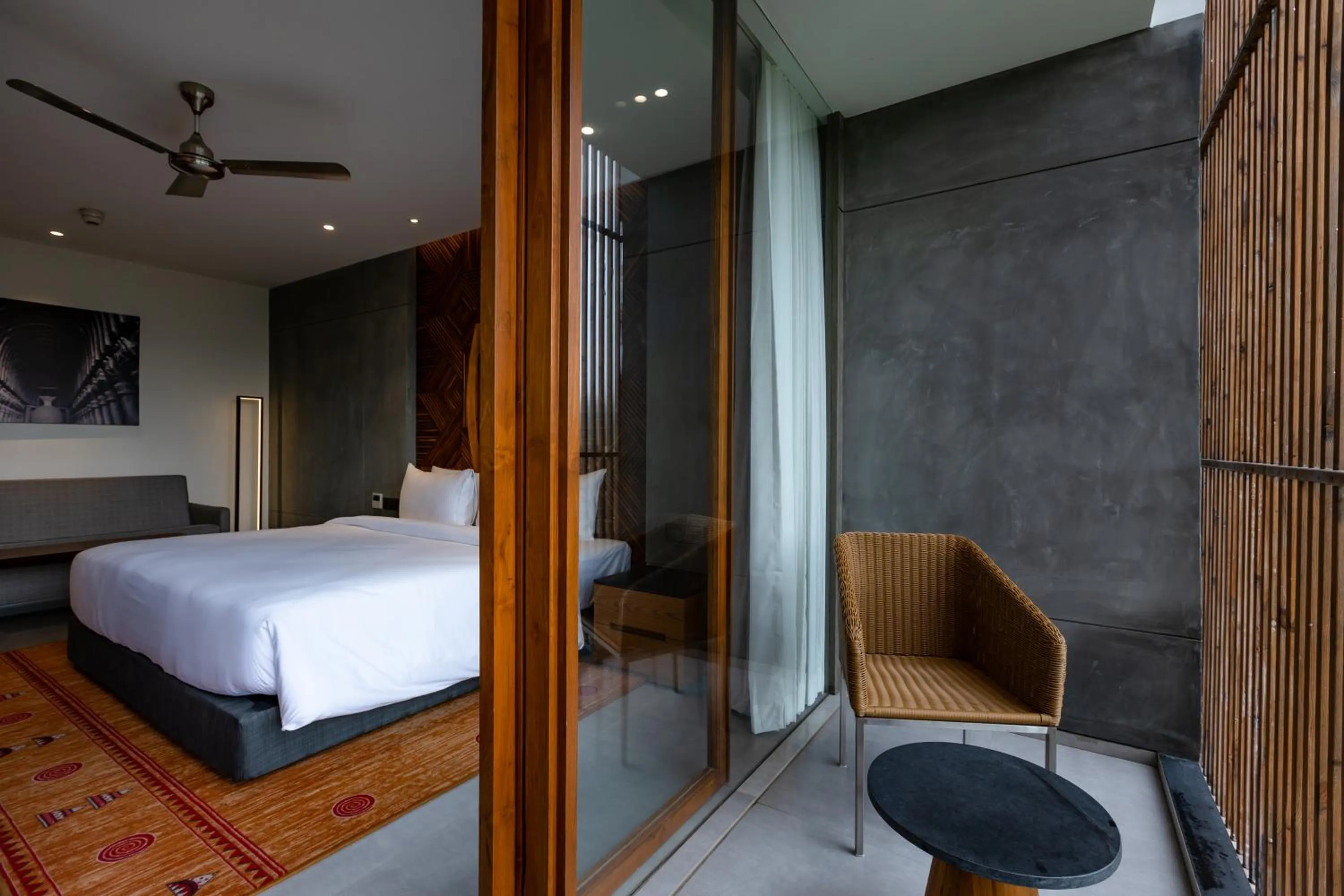 Balcony/Terrace, Bed in Radisson Resort and Spa Lonavala