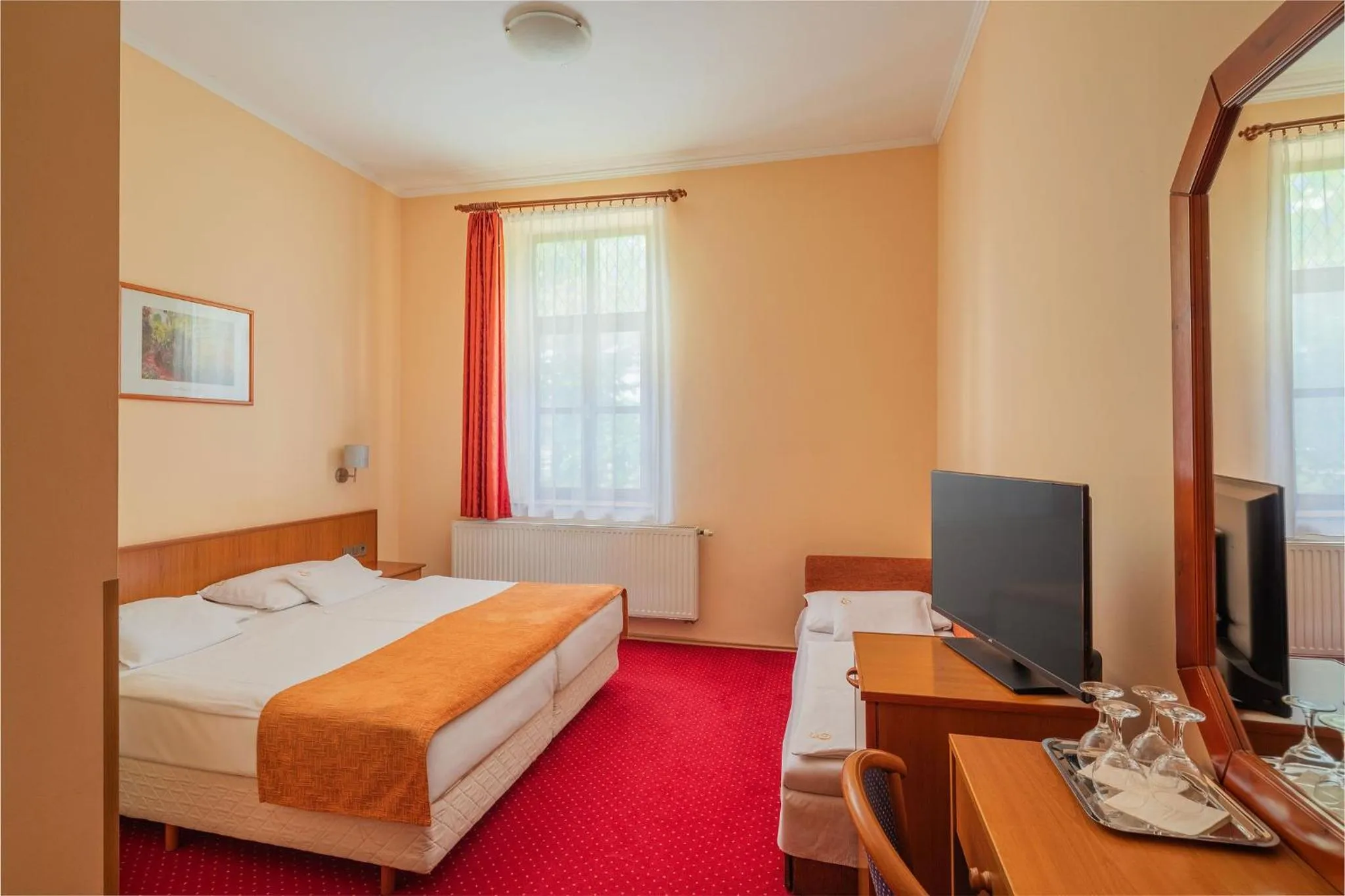 Bed in Erzsébet Park Hotel