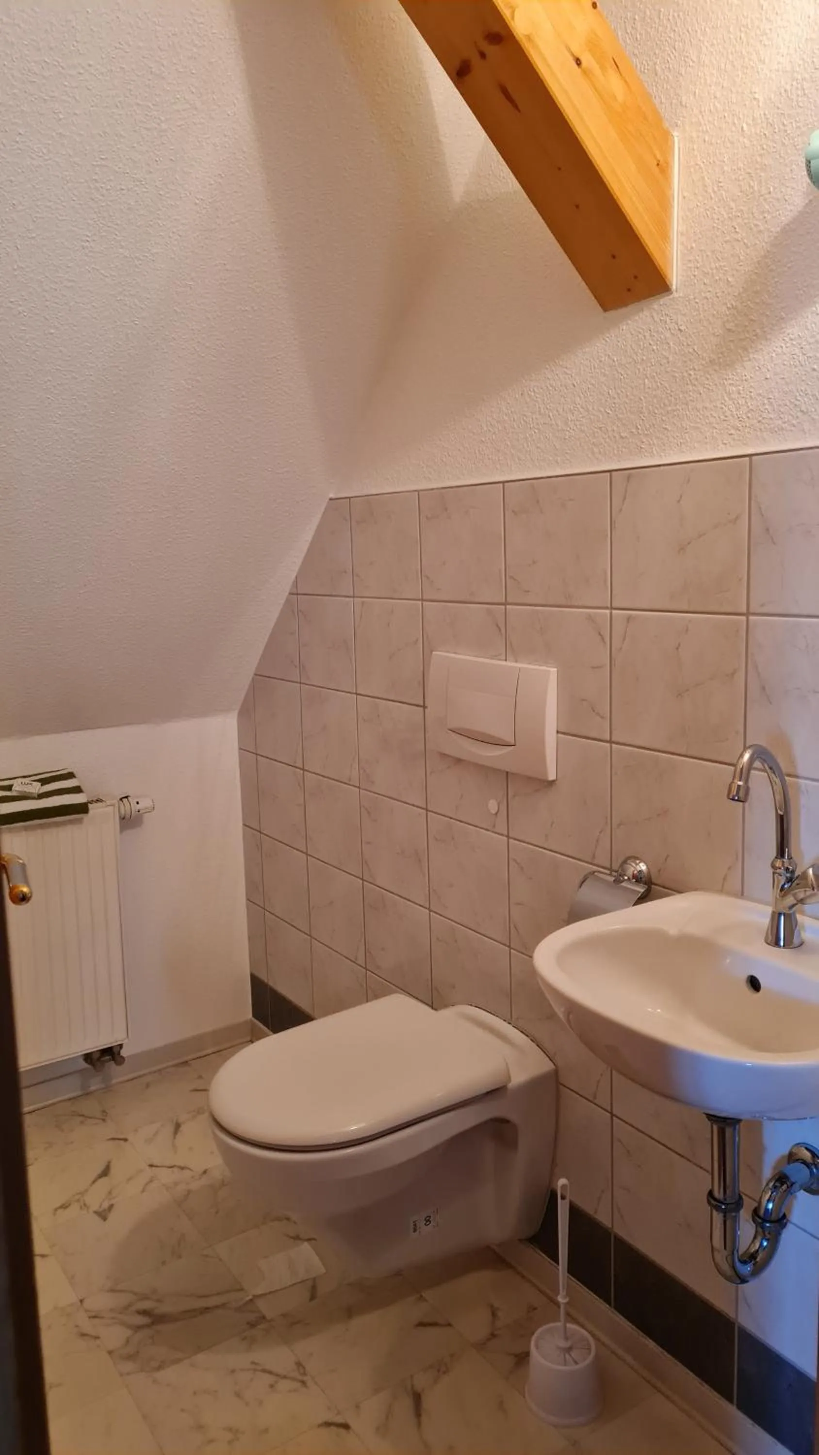 Bathroom in Pension Breitenborn