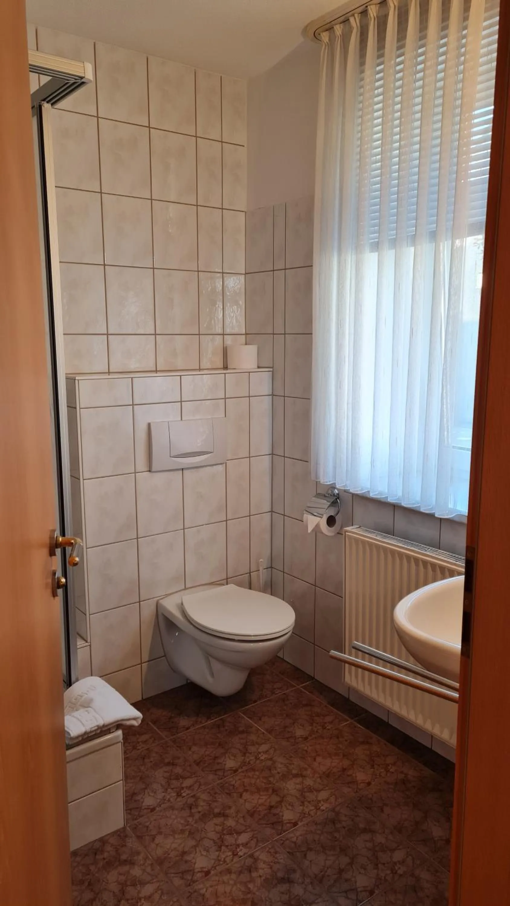 Bathroom in Pension Breitenborn