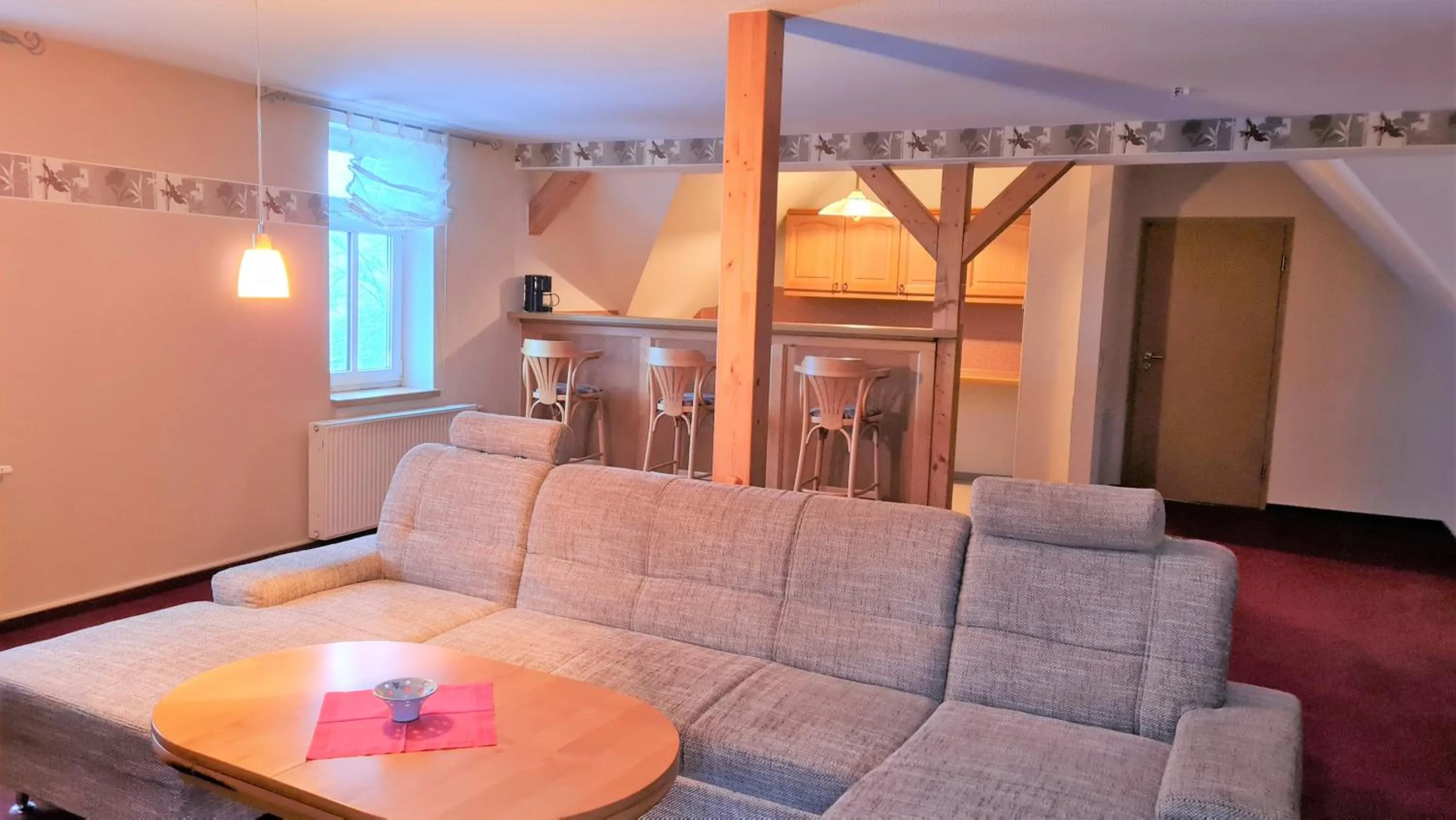 Living room in Pension Breitenborn