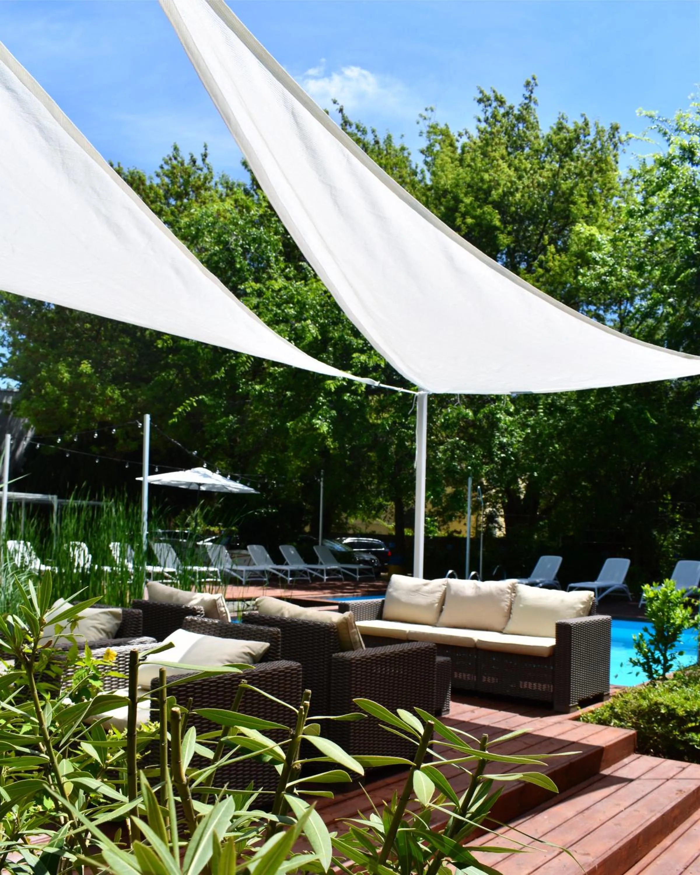 Swimming pool in Renegade Hotel