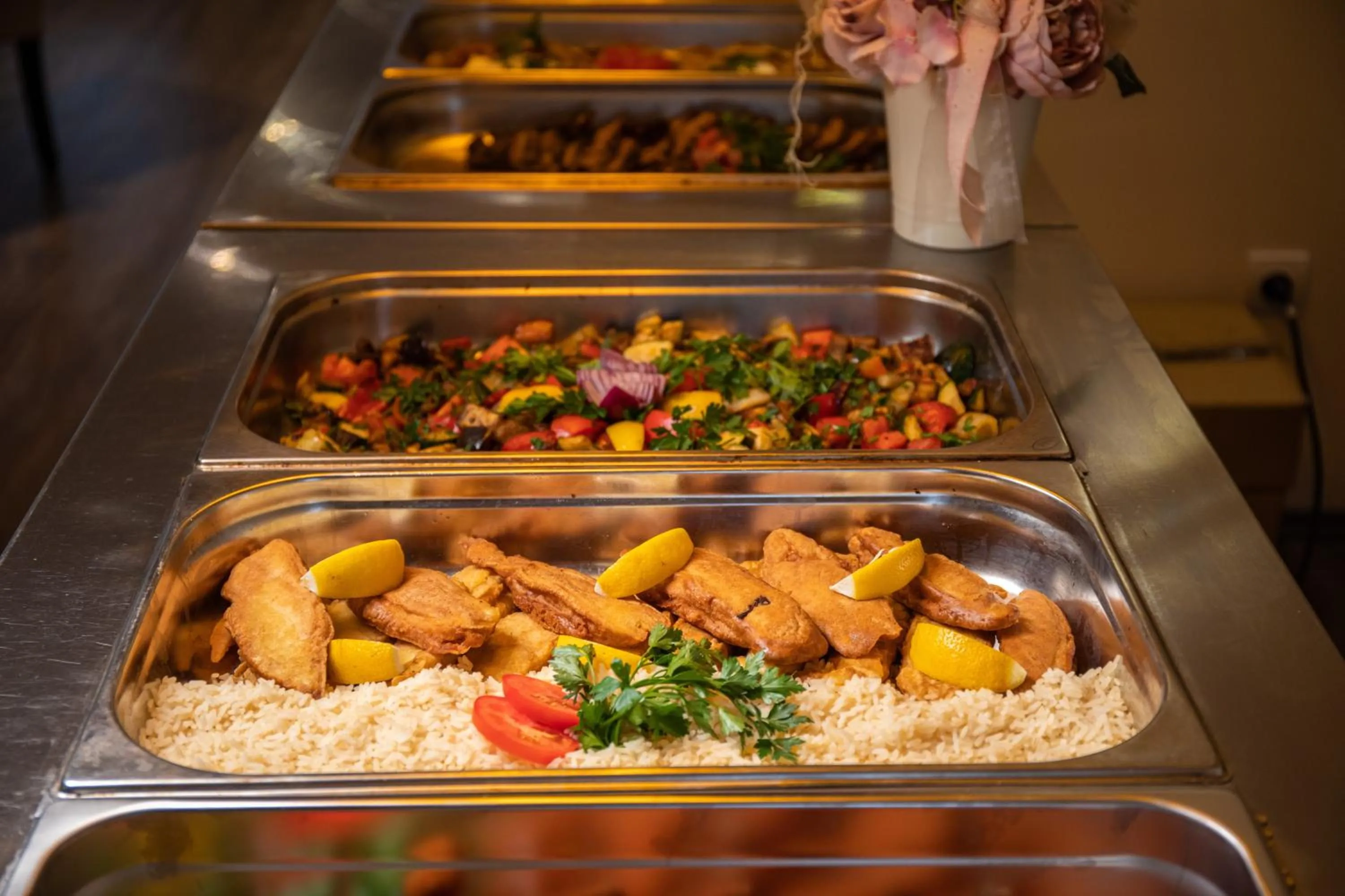 Food close-up in Kristály Hotel