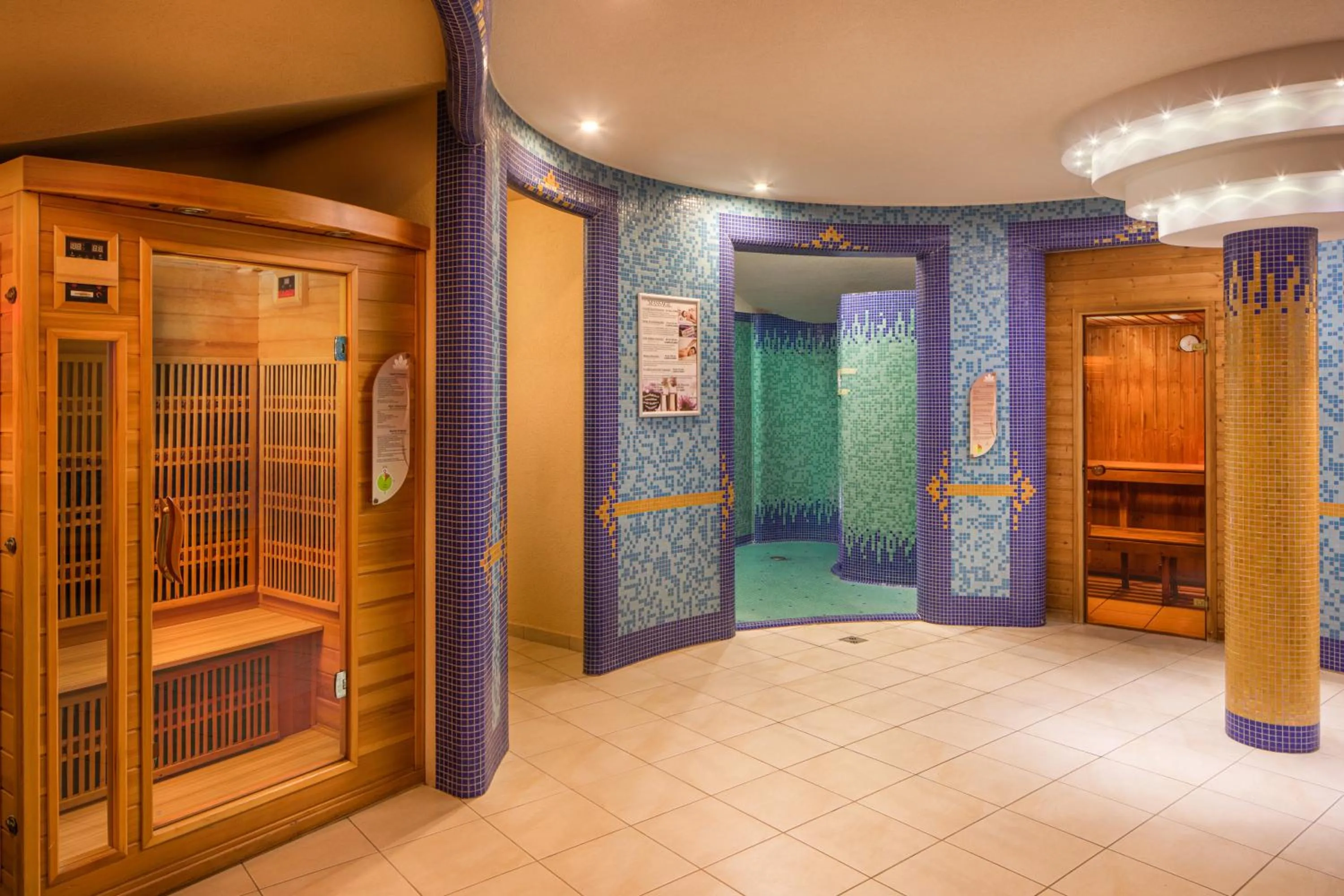 Sauna in Kristály Hotel