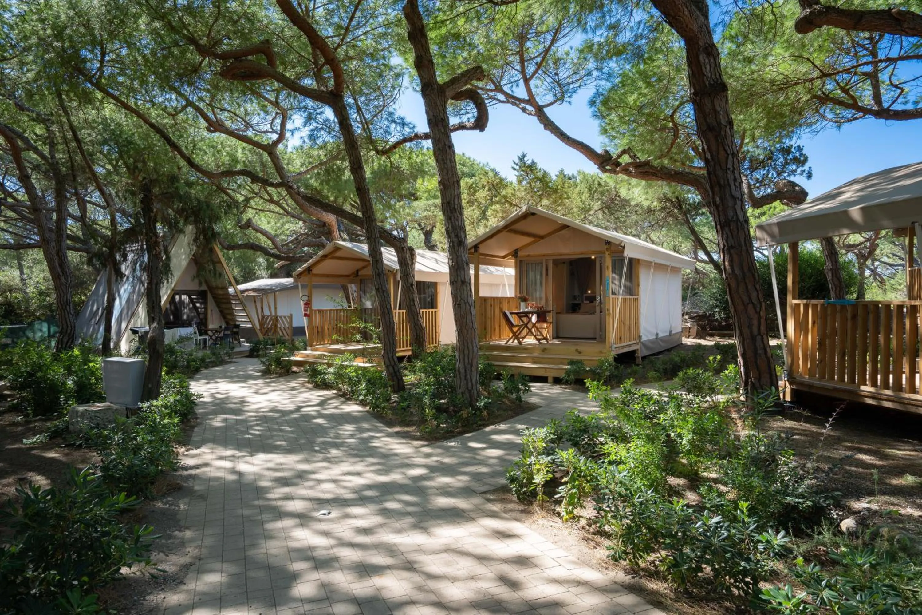 Tent Suite Lodge in Camping Il Capannino Glamping Village