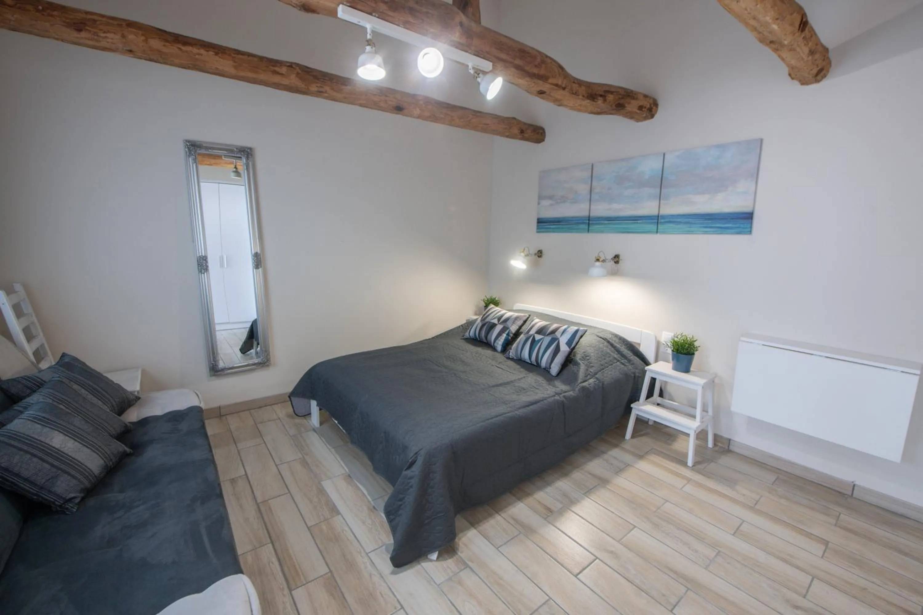 Bedroom, Bed in Caesar Apartments & Rooms