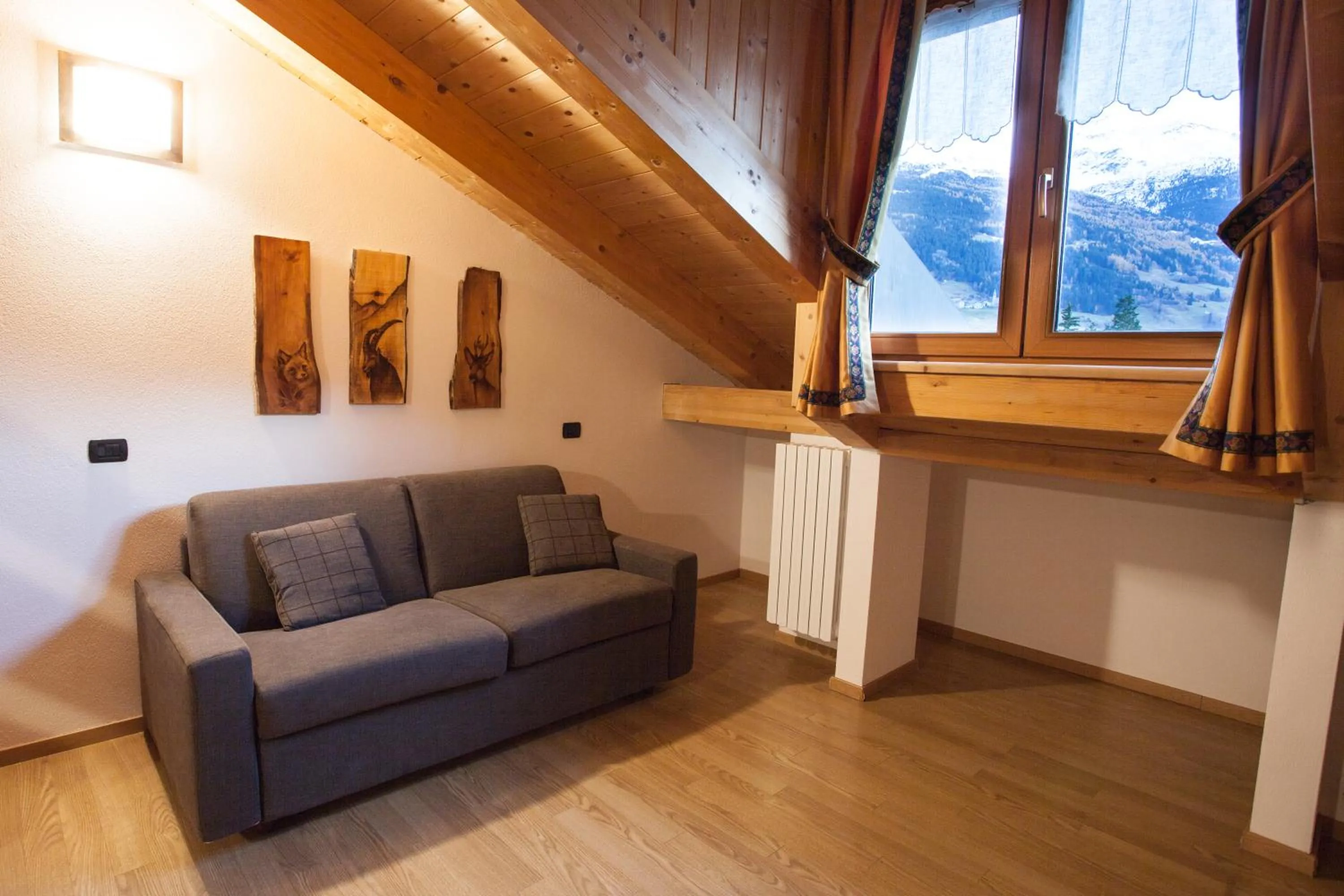 Living room in lareit appartamenti