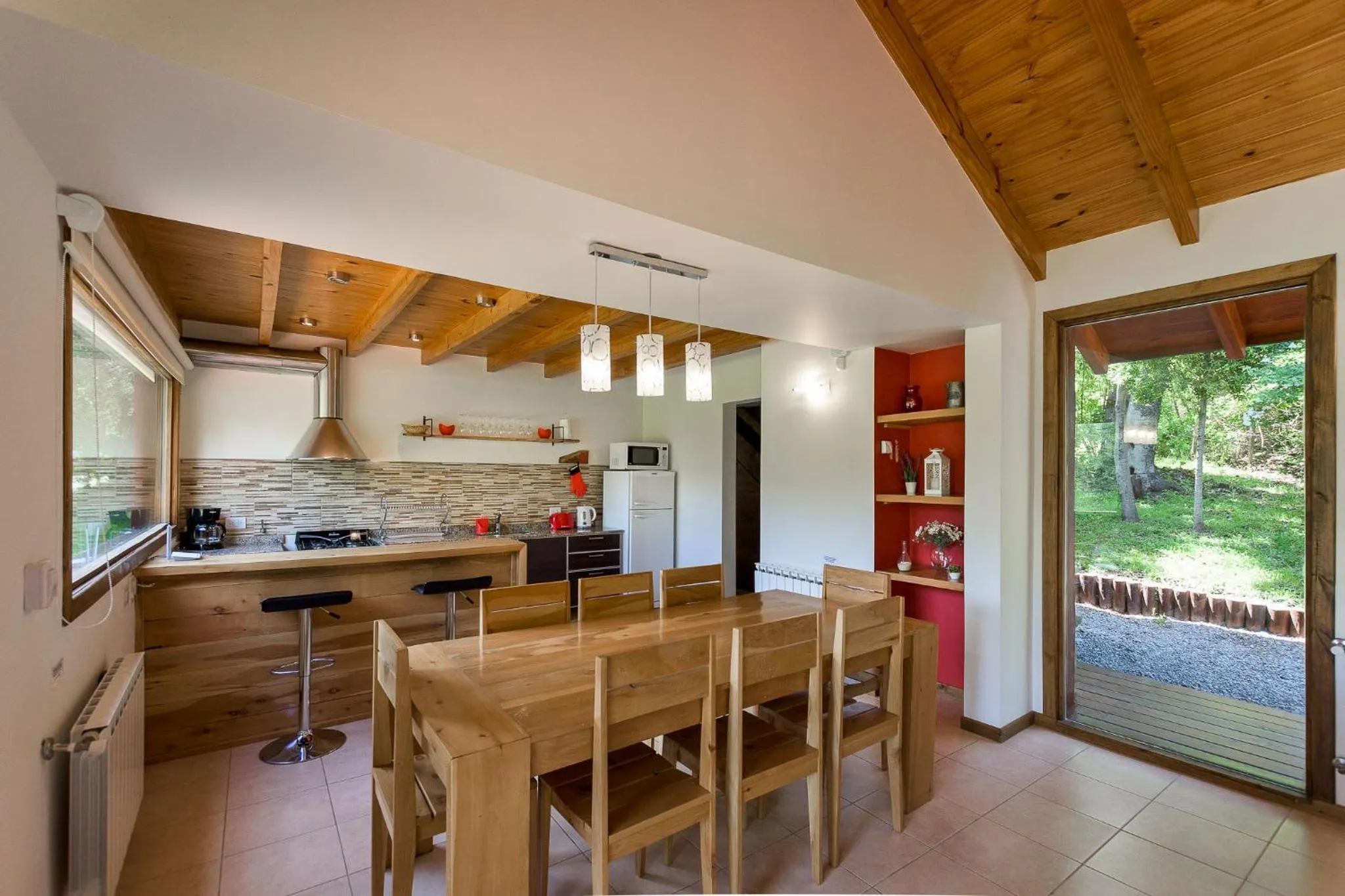 Dining area in Solar Selvana - Casas de montaña