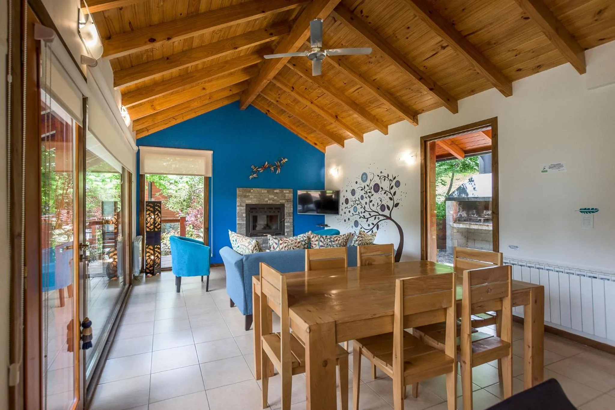 Living room in Solar Selvana - Casas de montaña