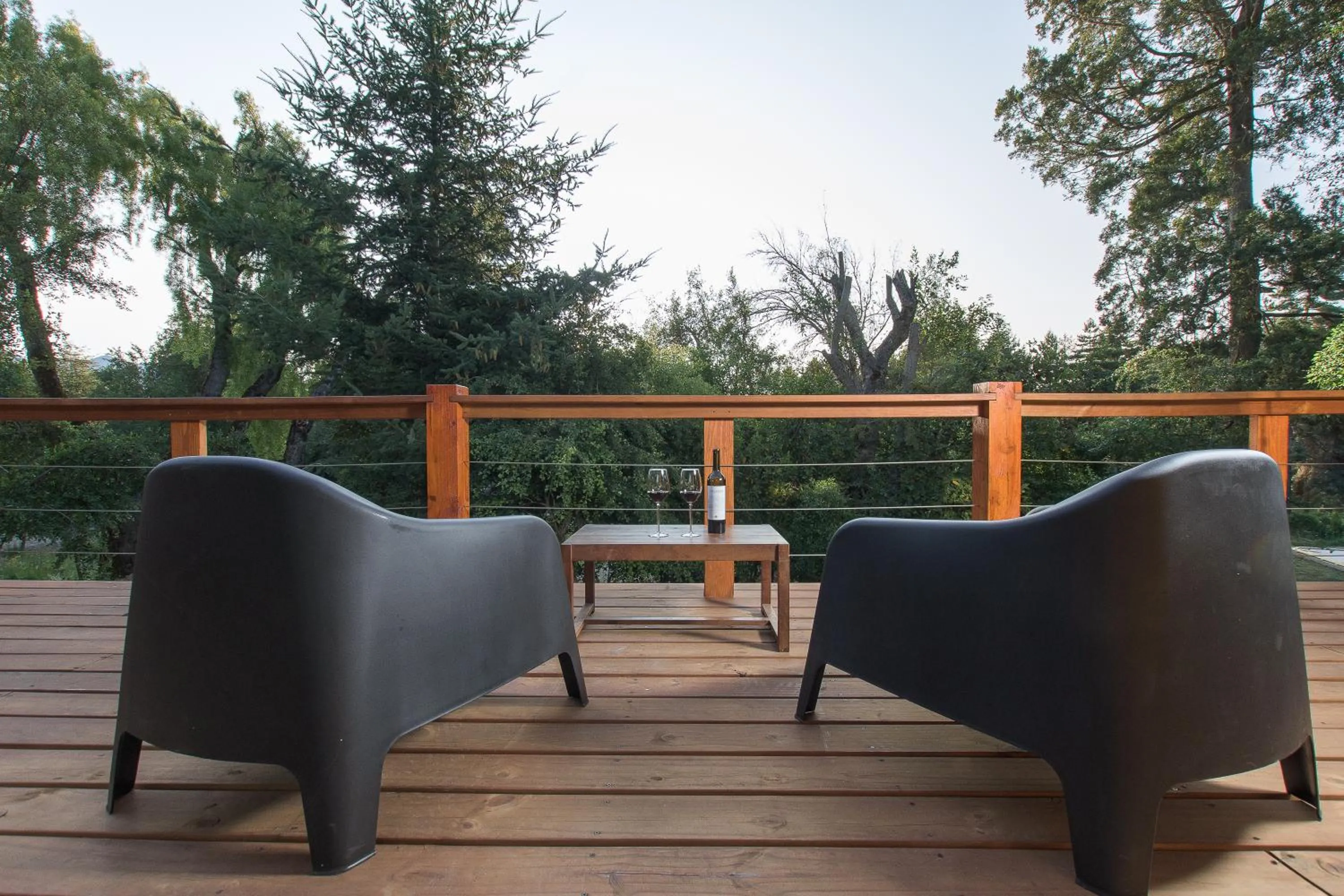 Balcony/Terrace in Solar Selvana - Casas de montaña