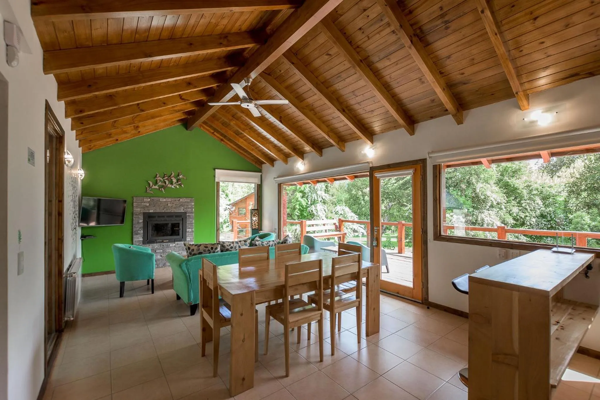 Living room in Solar Selvana - Casas de montaña