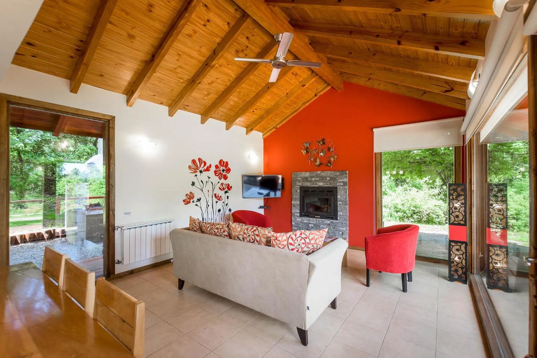 Living room in Solar Selvana - Casas de montaña