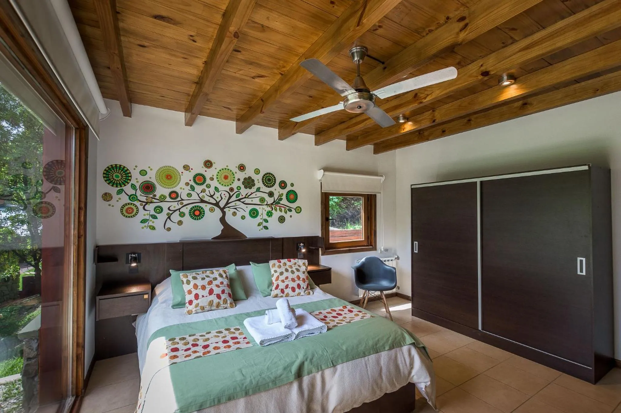 Bedroom, Bed in Solar Selvana - Casas de montaña