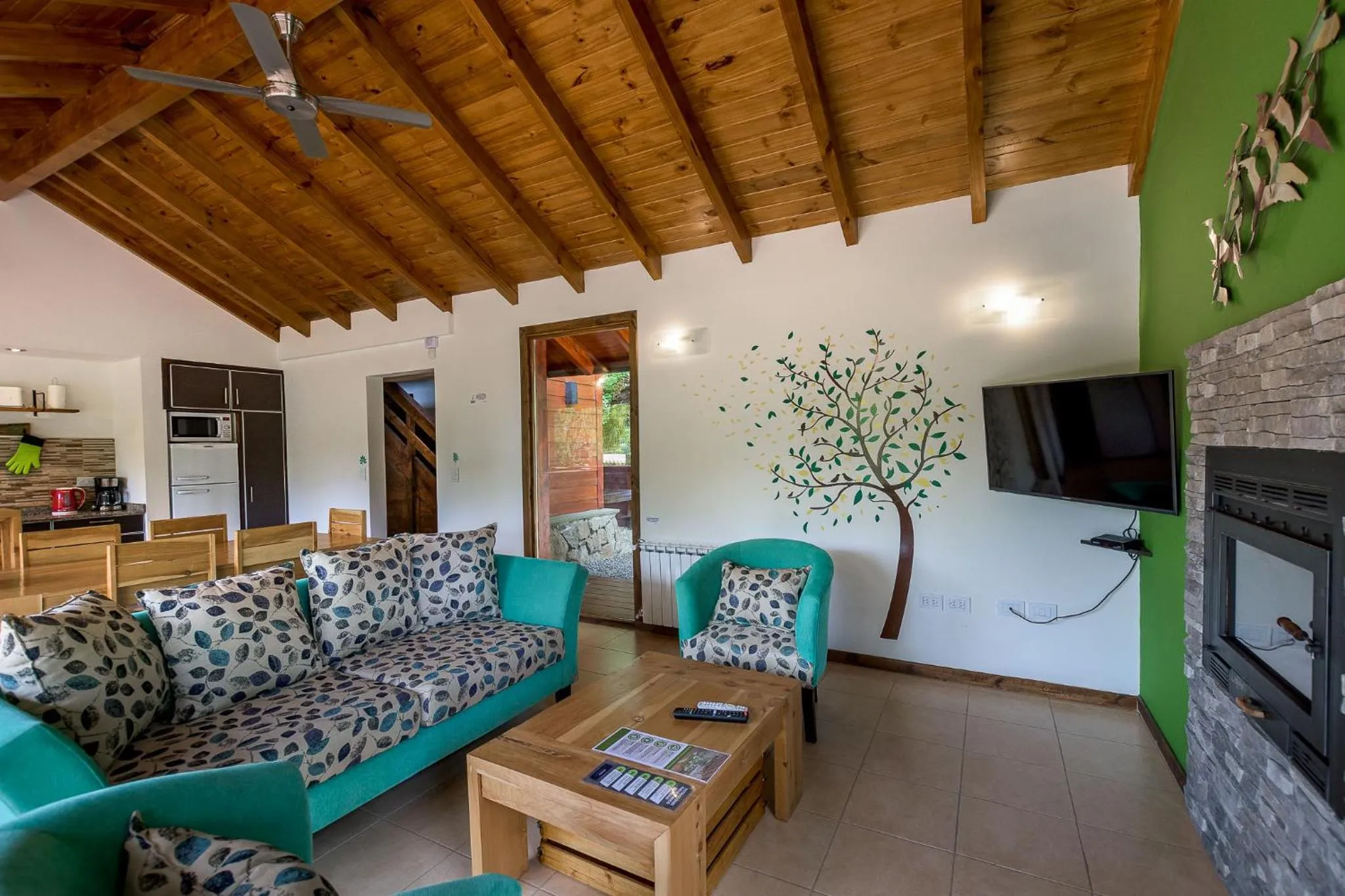 Living room in Solar Selvana - Casas de montaña