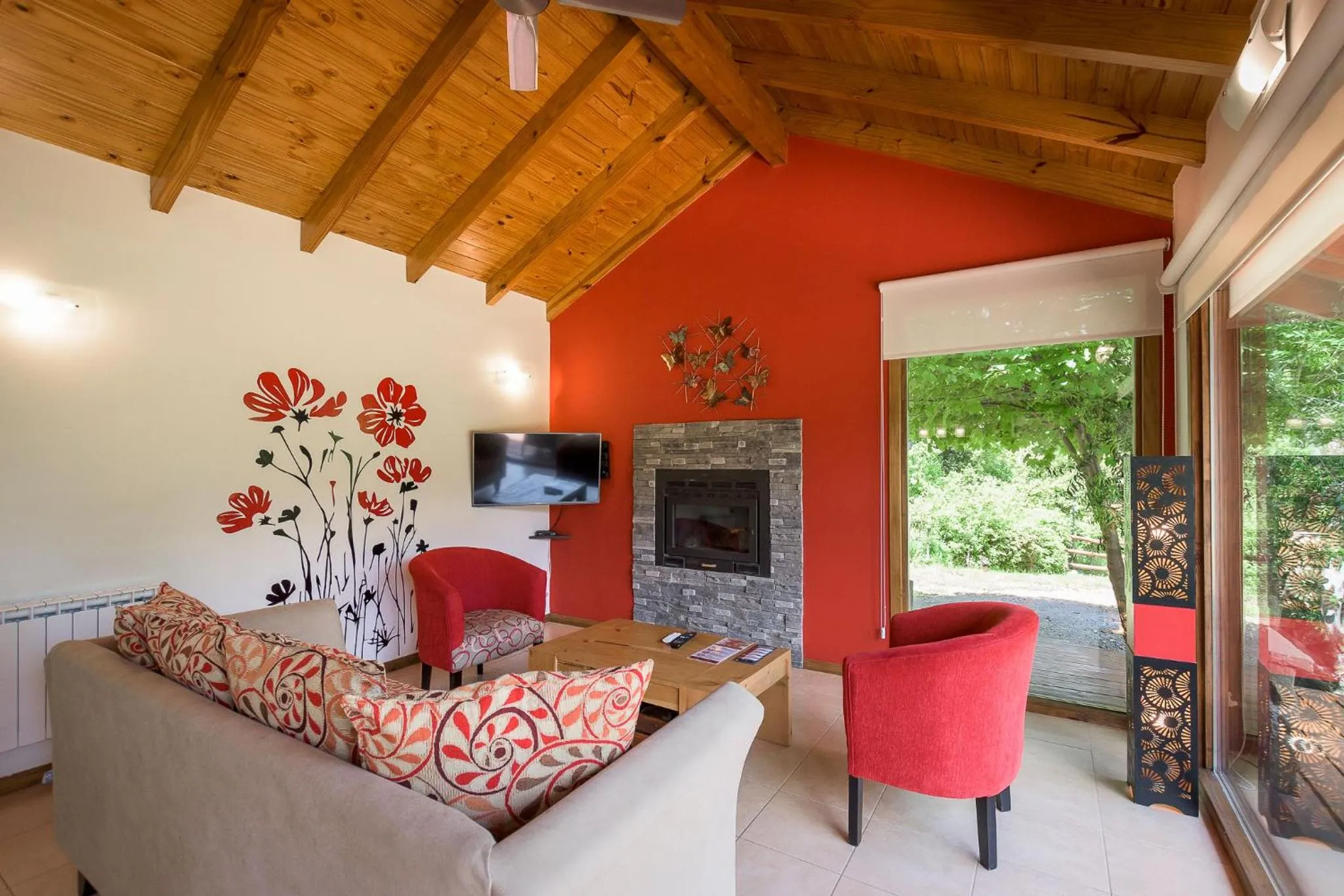 Living room in Solar Selvana - Casas de montaña
