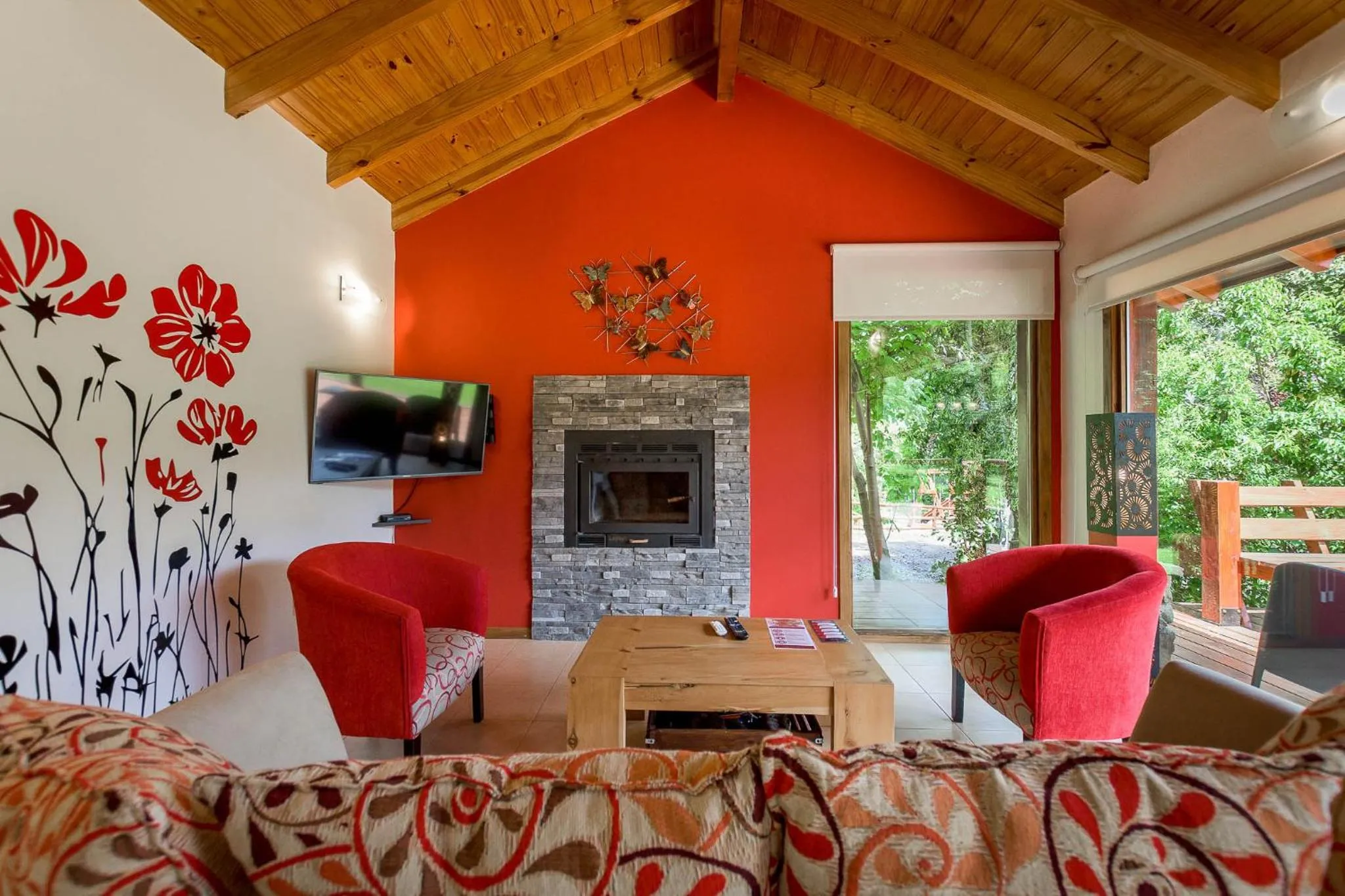 Living room in Solar Selvana - Casas de montaña