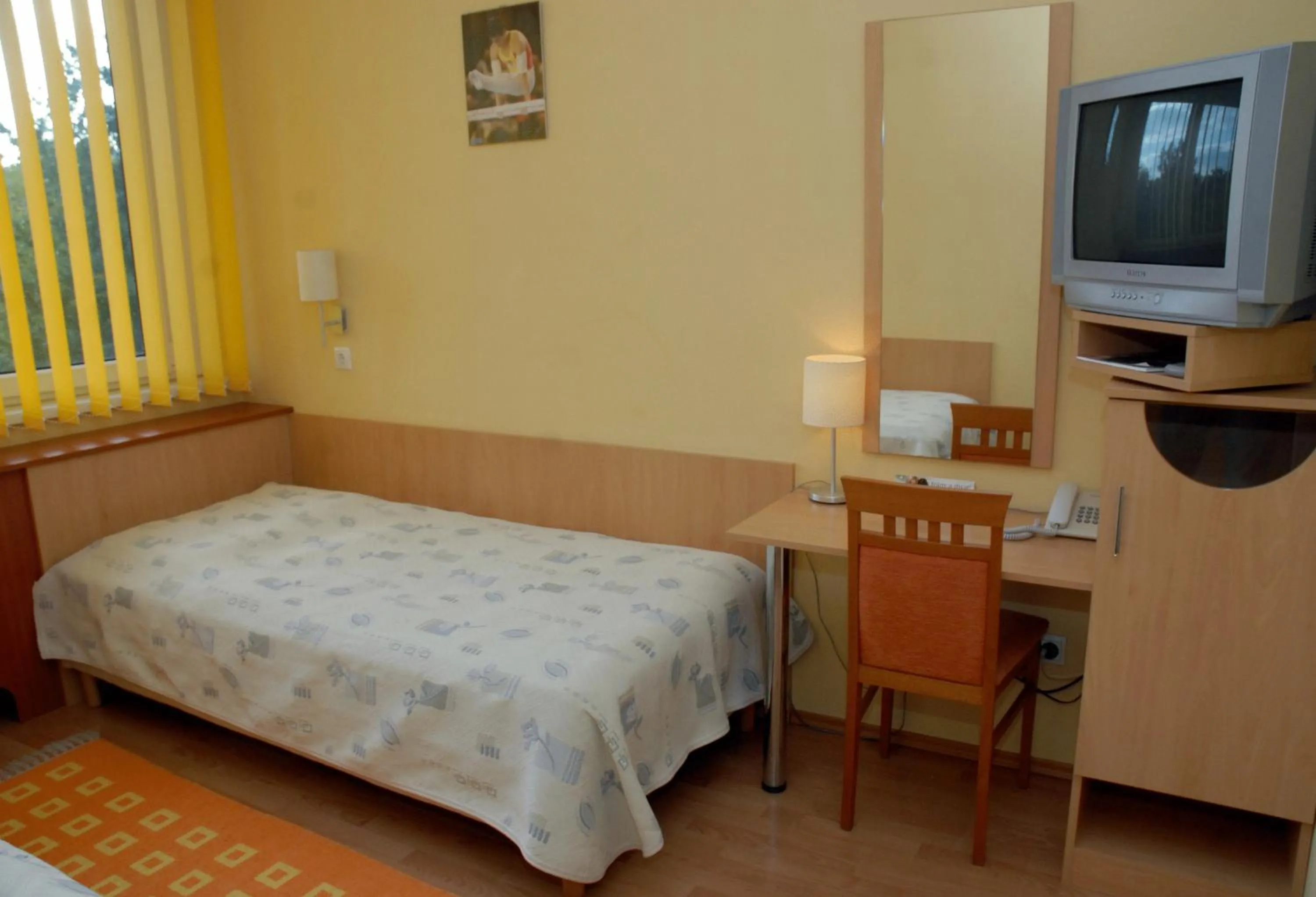 Decorative detail, Bed in Sport Hotel