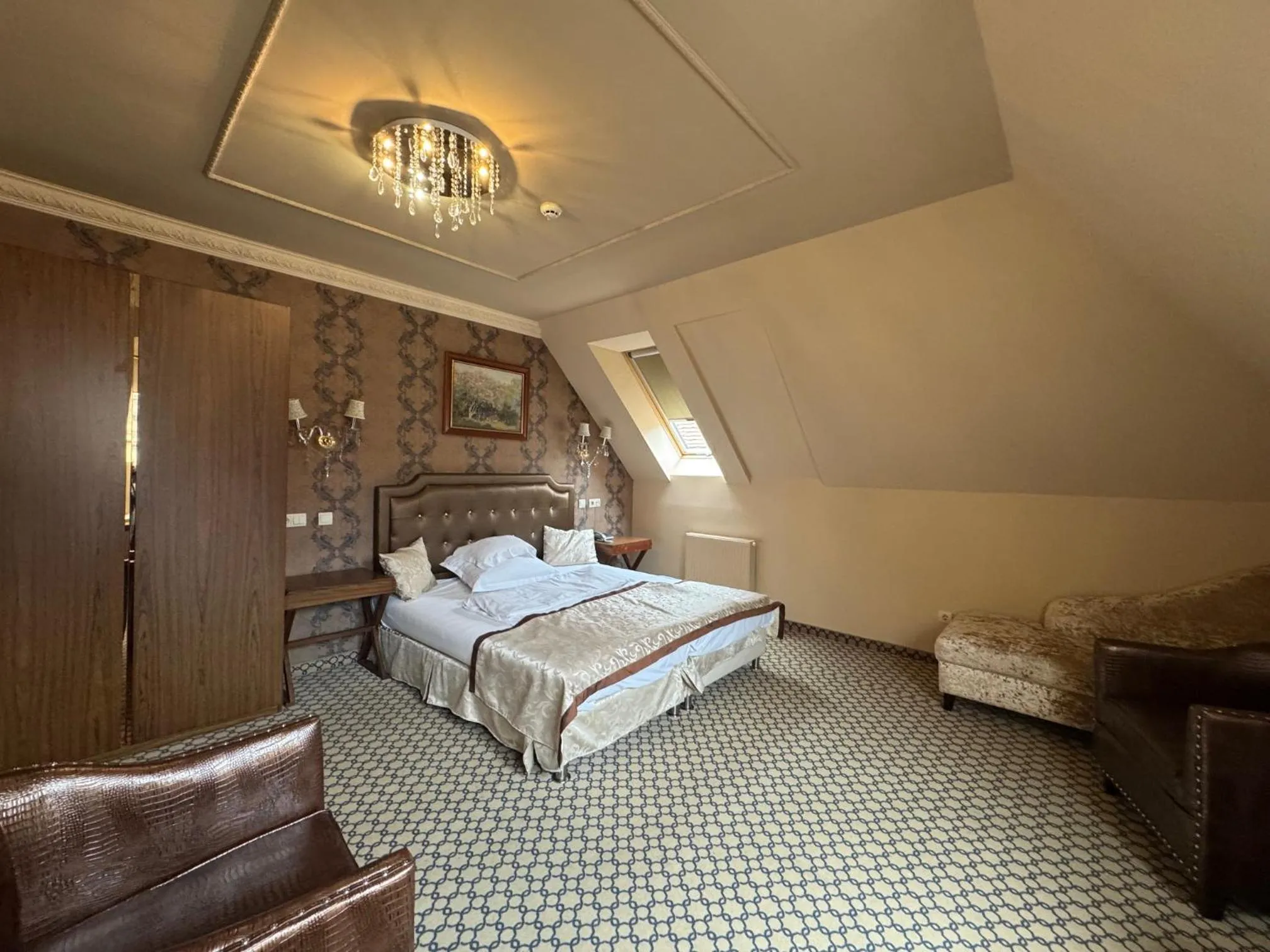 Bed in Hotel Capitulum