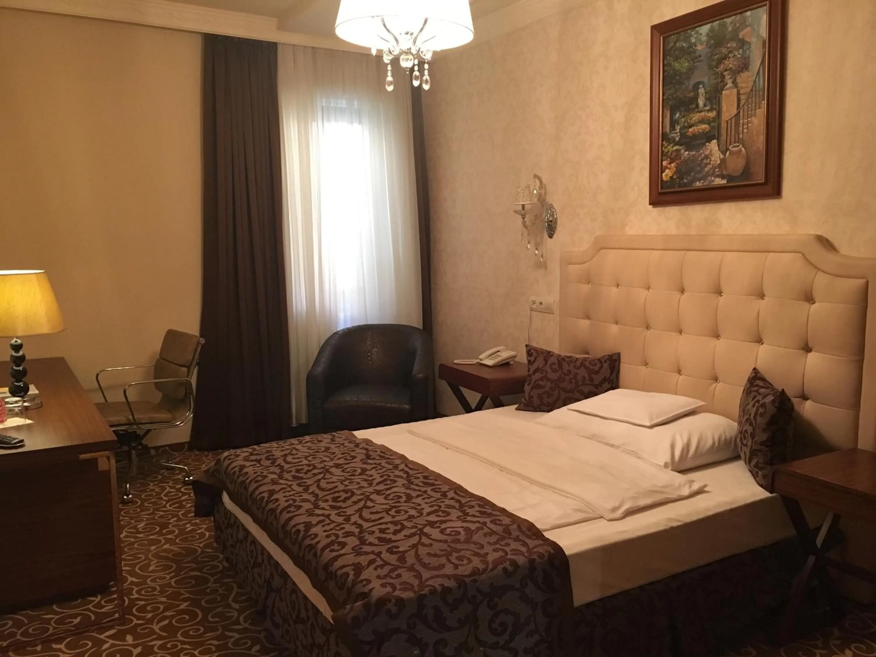 Bed in Hotel Capitulum