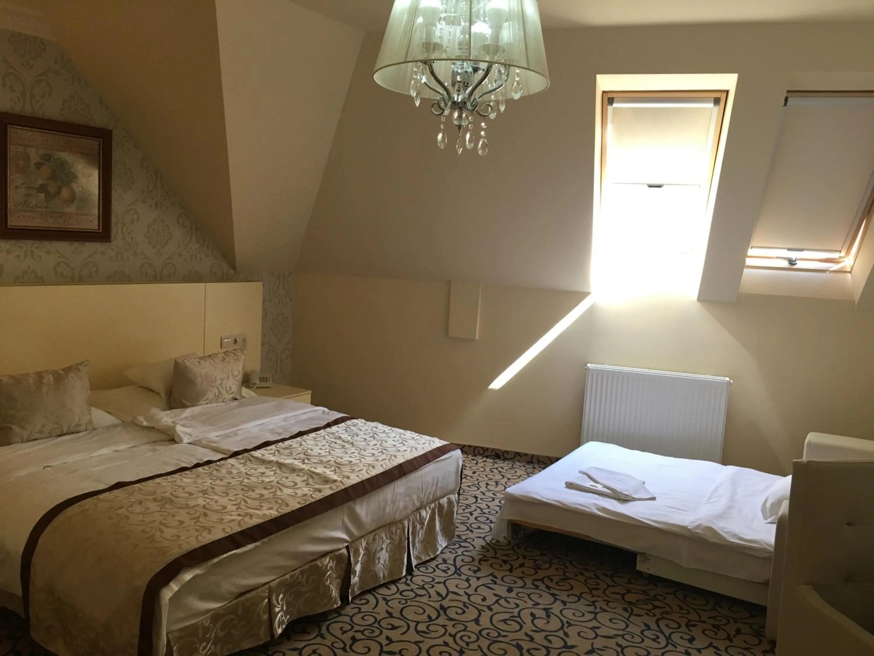 Bed in Hotel Capitulum