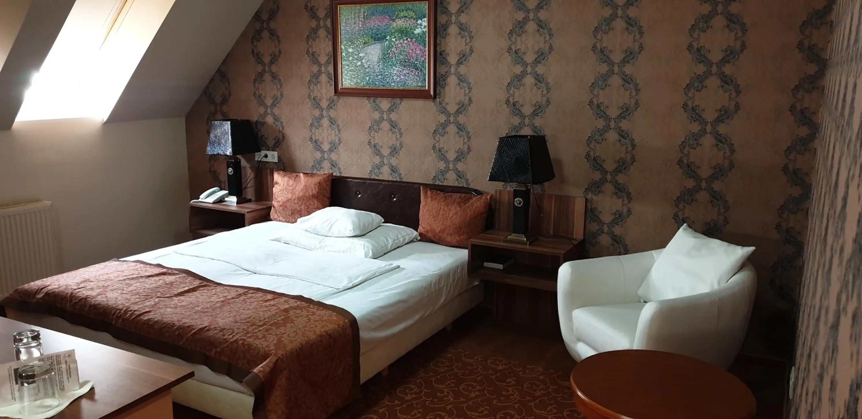 Bed in Hotel Capitulum