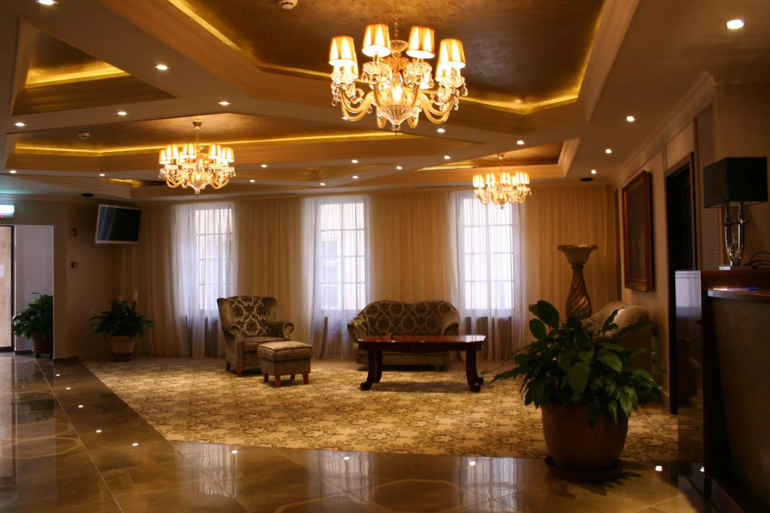 Lobby or reception in Hotel Capitulum