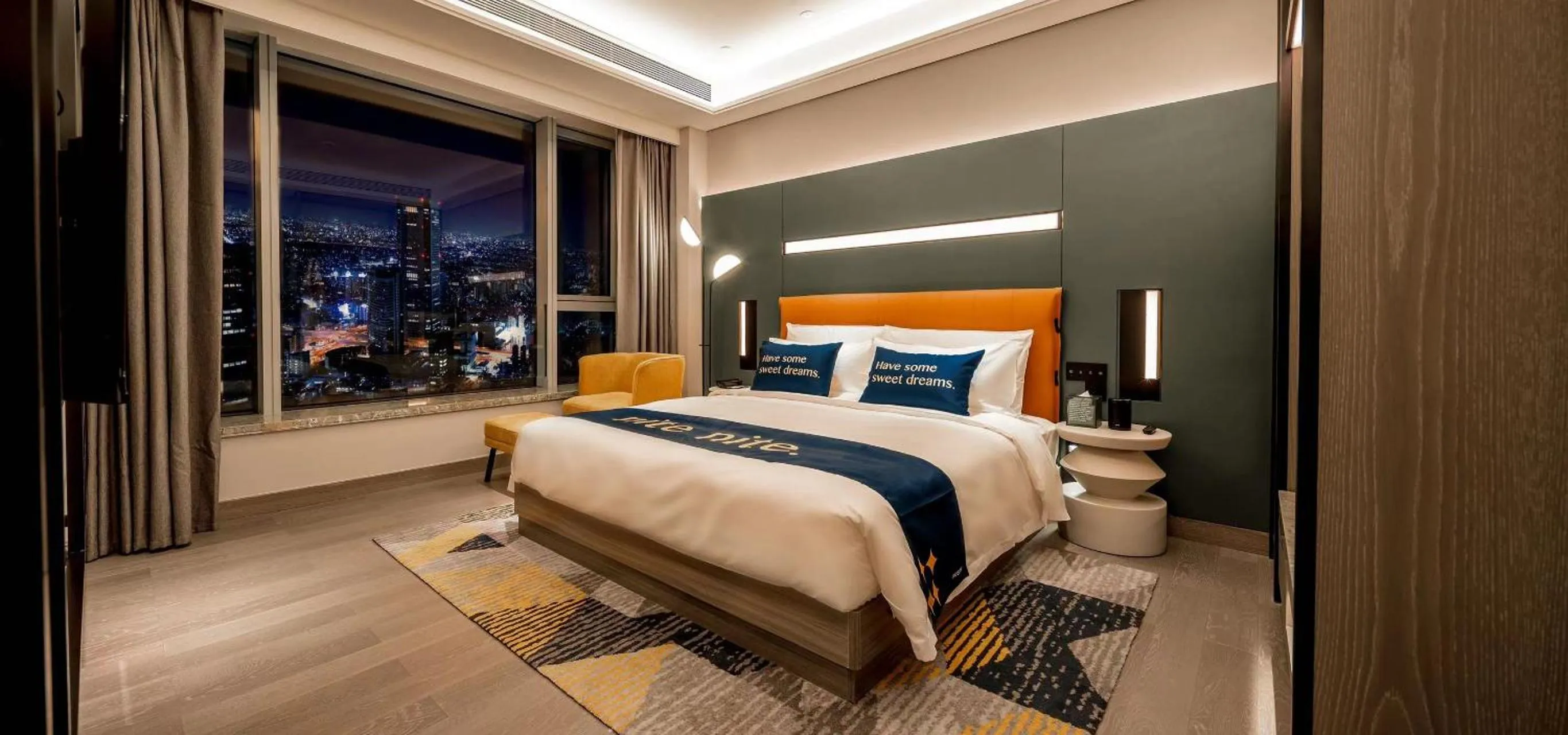 Bedroom, Bed in Mustel Hotel Knowledge City Guangzhou