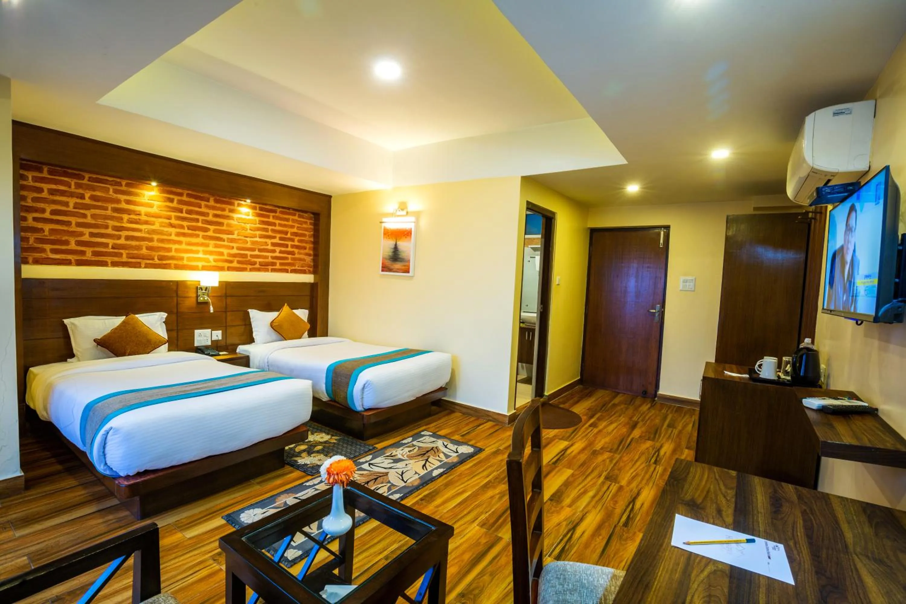 Family, Bed in Himalaya Drishya Resort