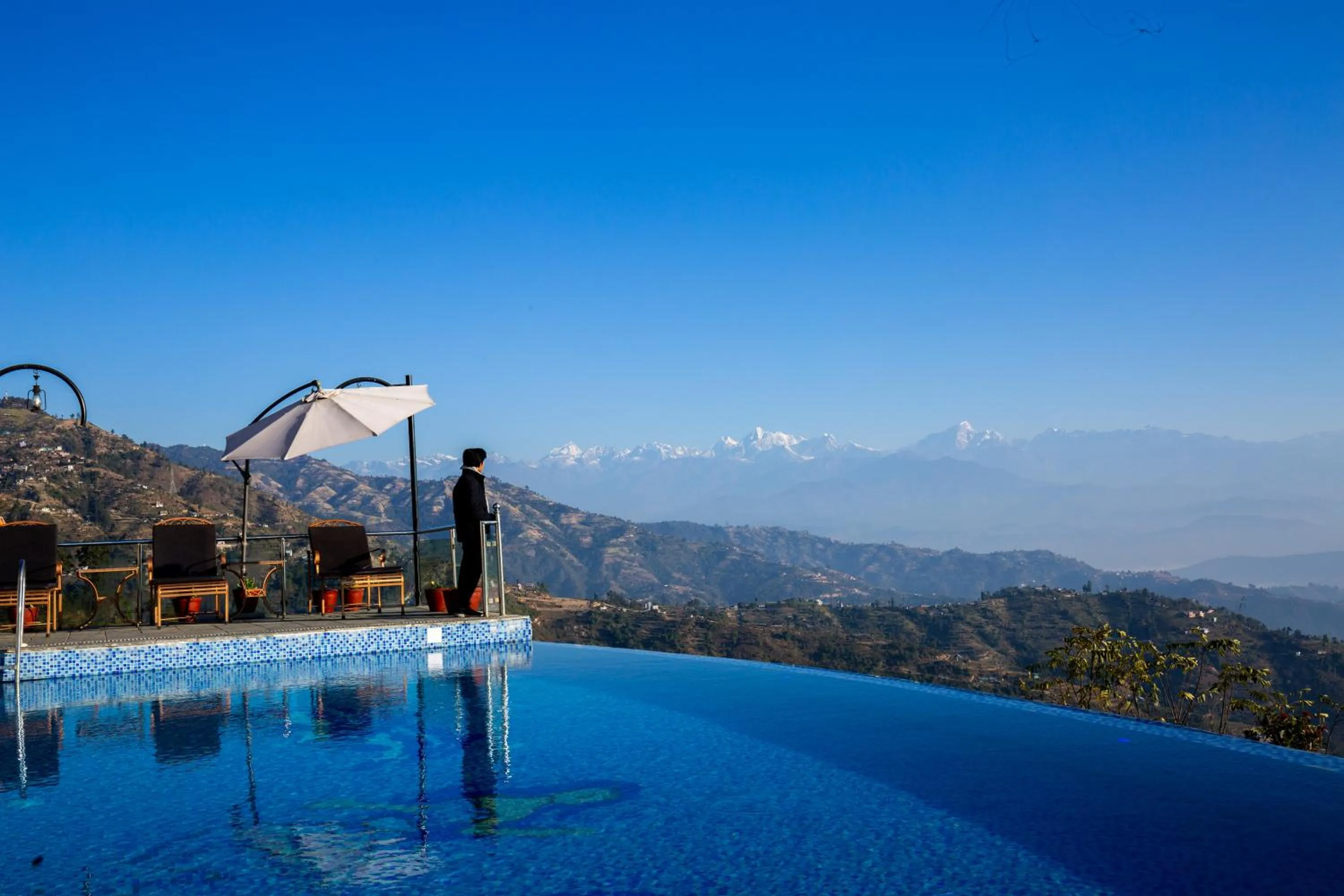 Mountain view in Himalaya Drishya Resort