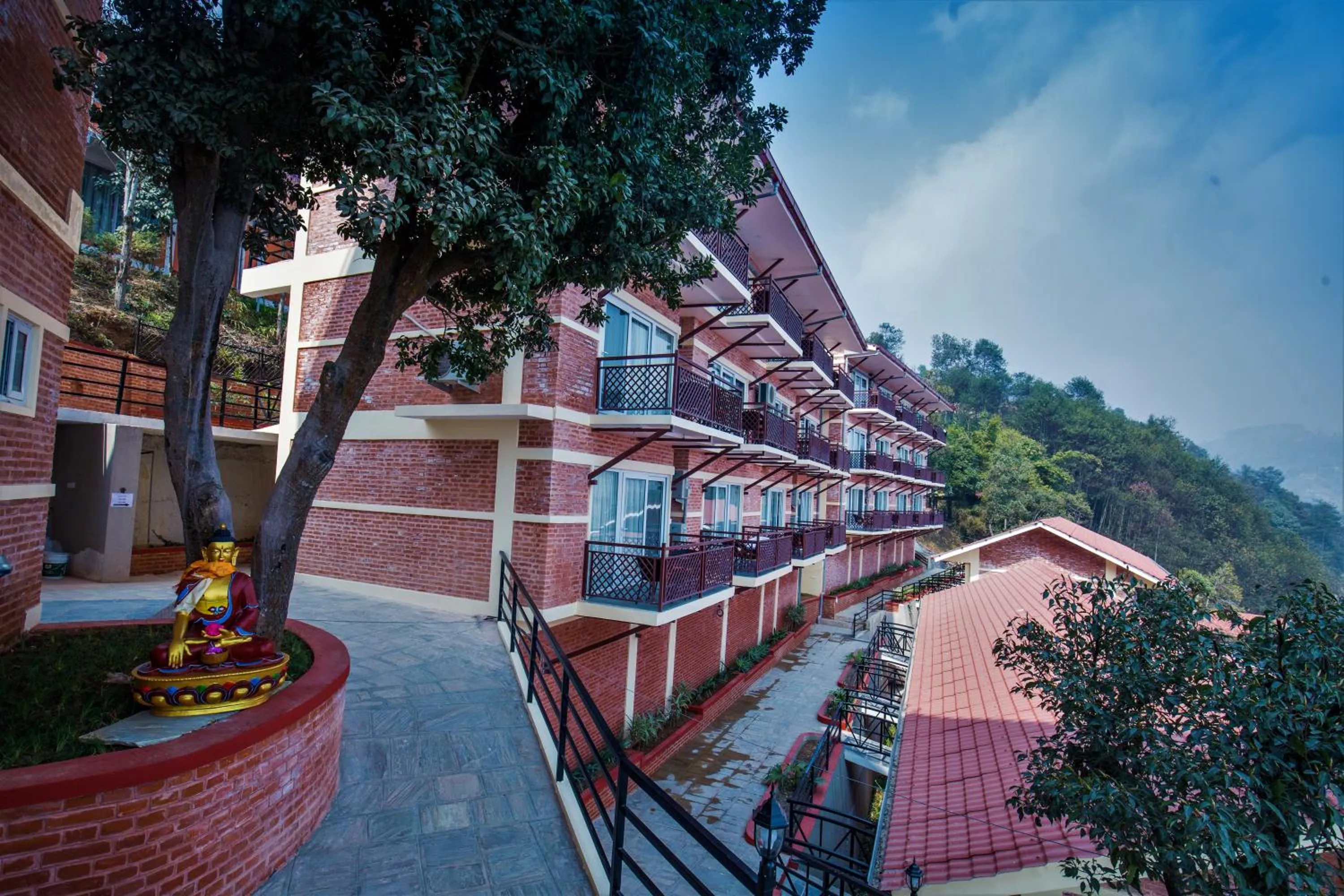 Property building in Himalaya Drishya Resort