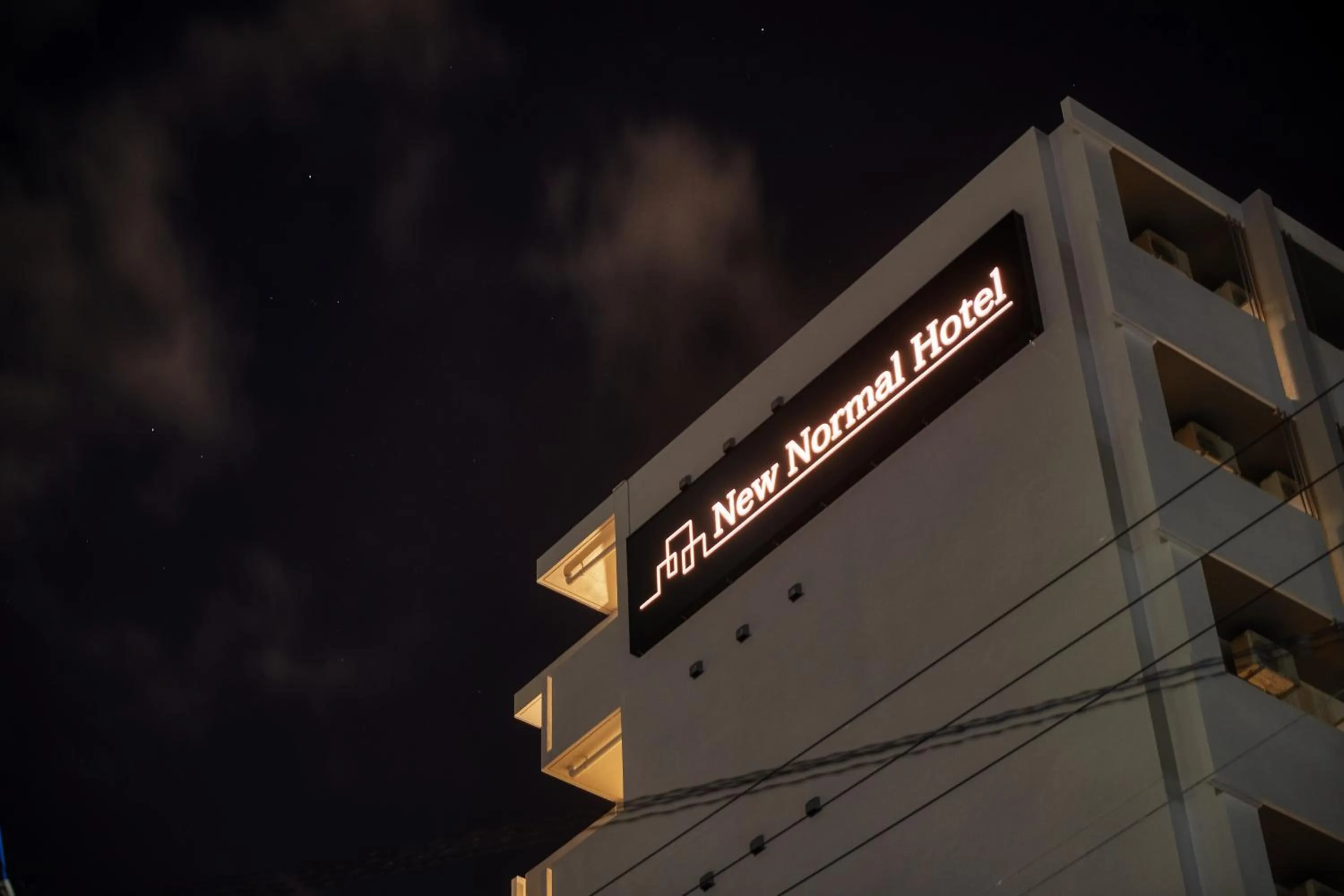 Property building in New Normal Hotel in MATSUYAMA ニューノーマルホテルイン松山