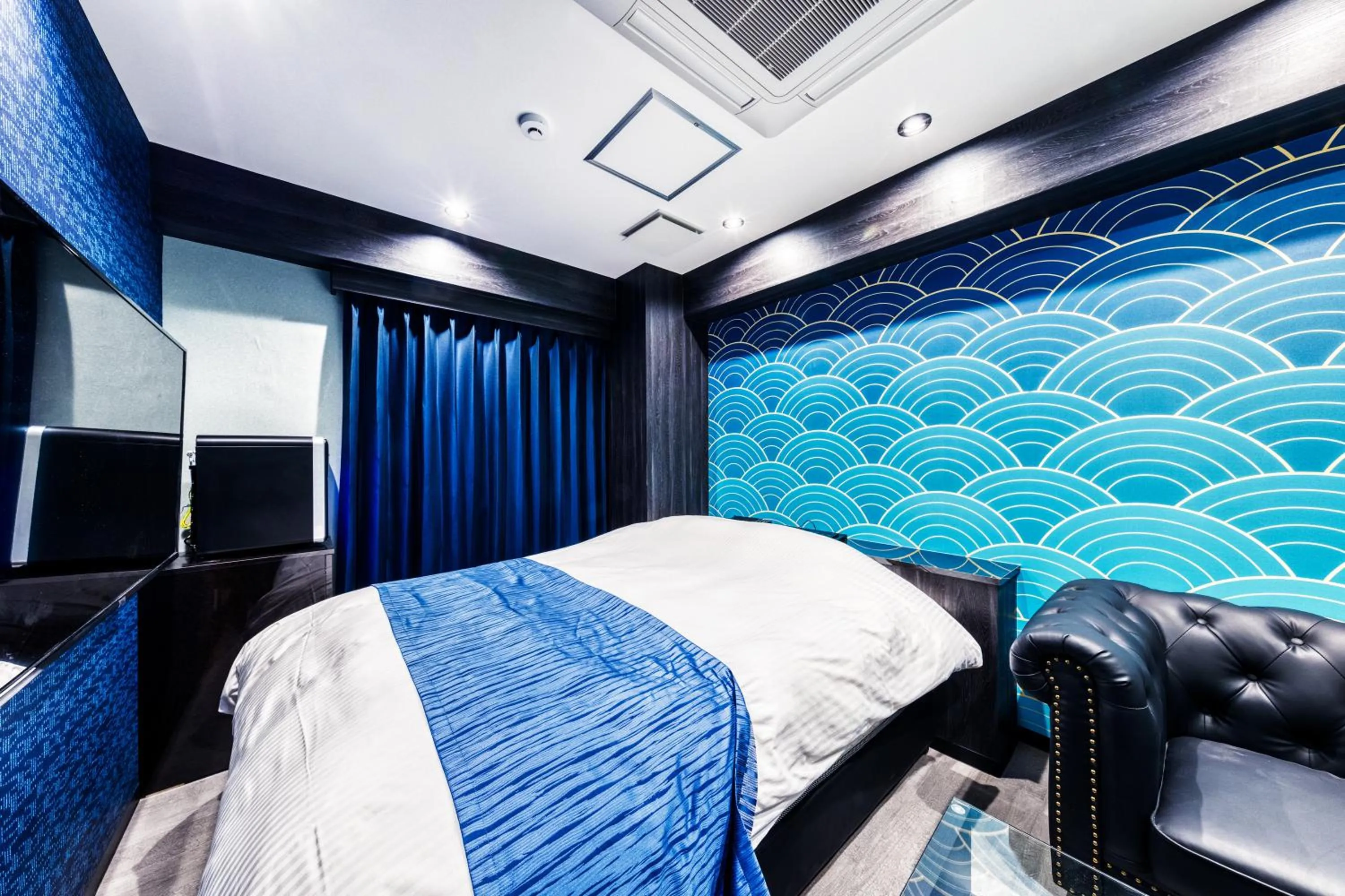 Bed in Hotel Lotus Umeda -Adult Only