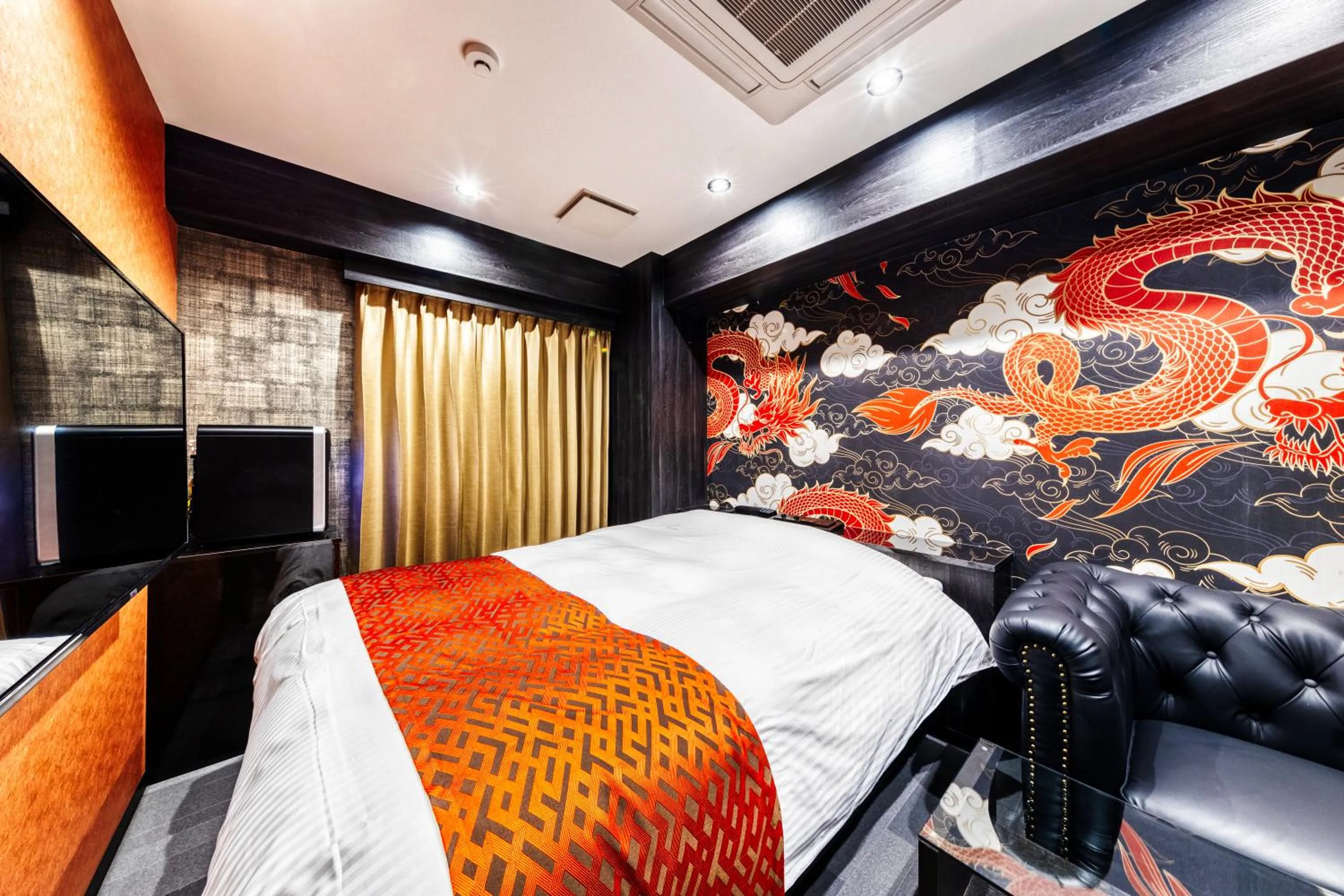 Bed in Hotel Lotus Umeda -Adult Only