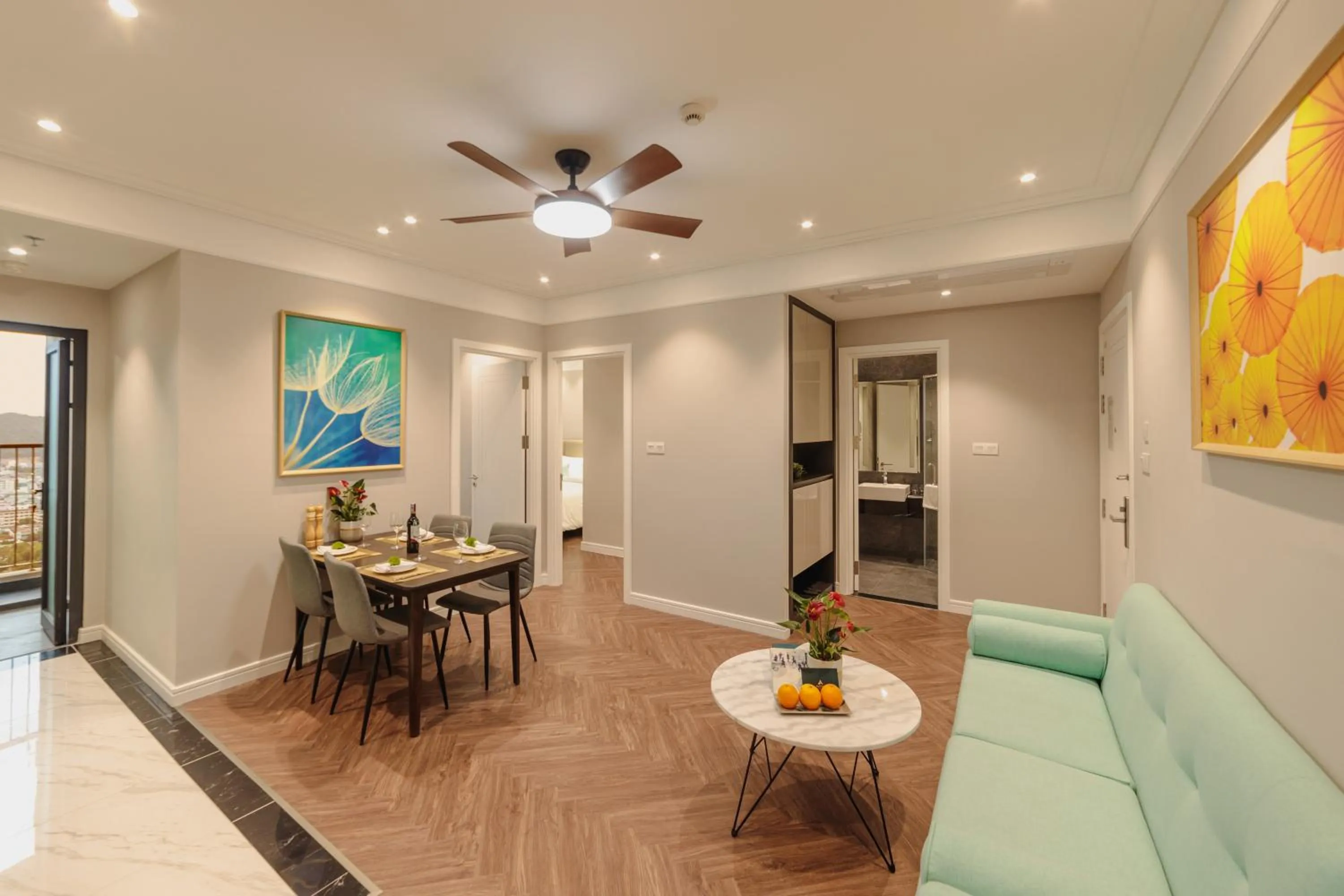 Living room in Altara Luxury Residences Quy Nhon