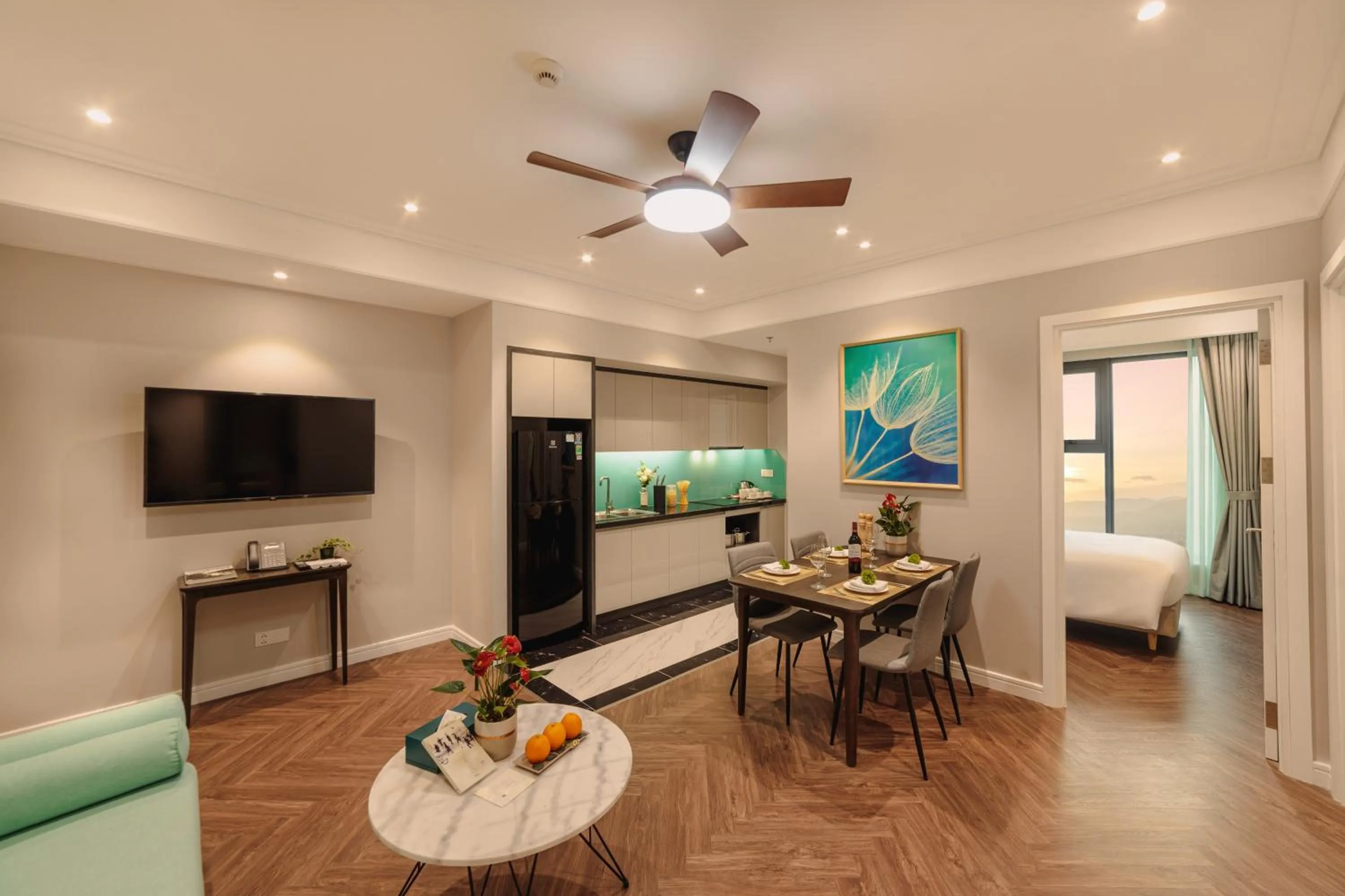 Communal lounge/ TV room in Altara Luxury Residences Quy Nhon