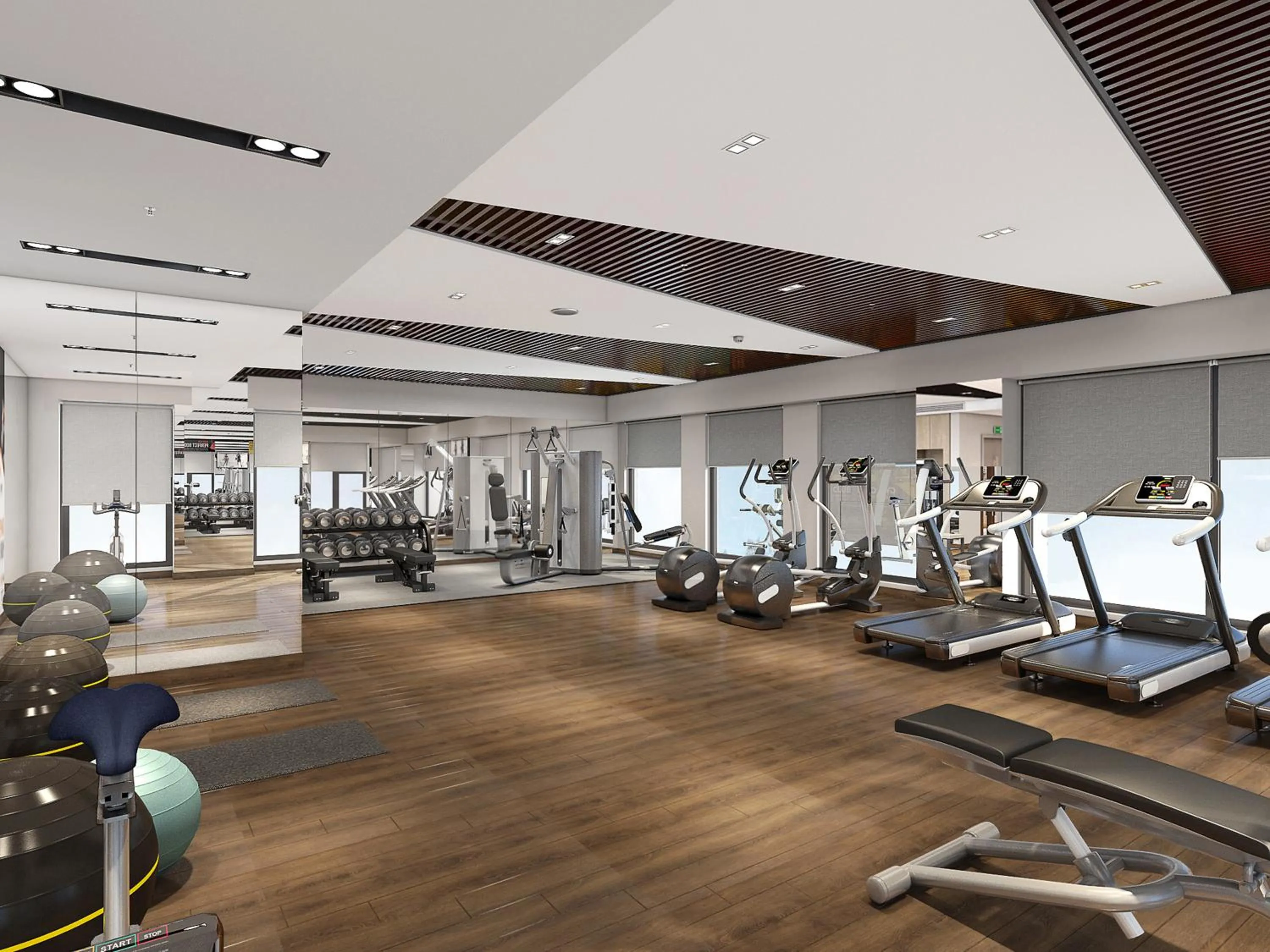 Fitness centre/facilities in Altara Luxury Residences Quy Nhon