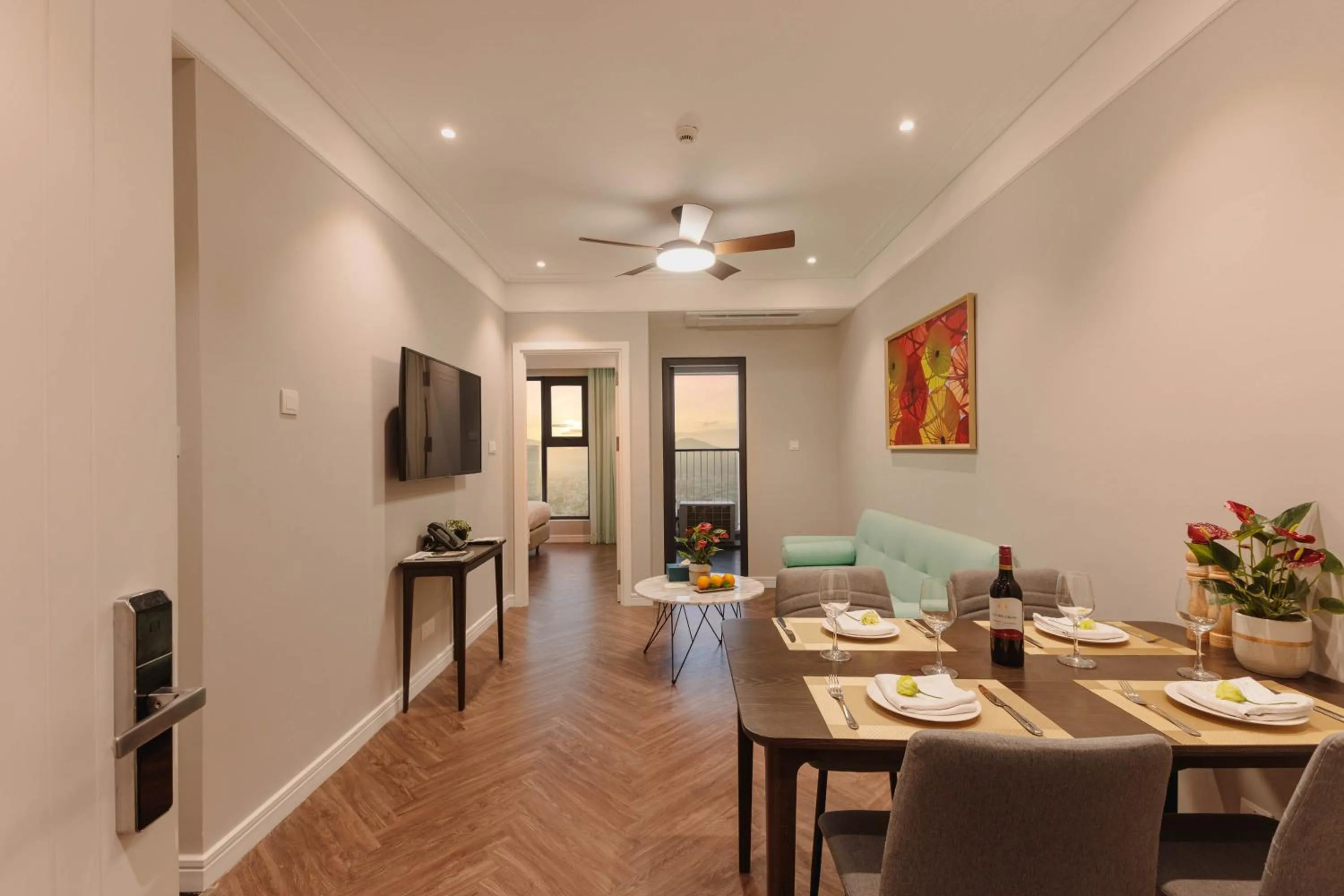 Living room in Altara Luxury Residences Quy Nhon