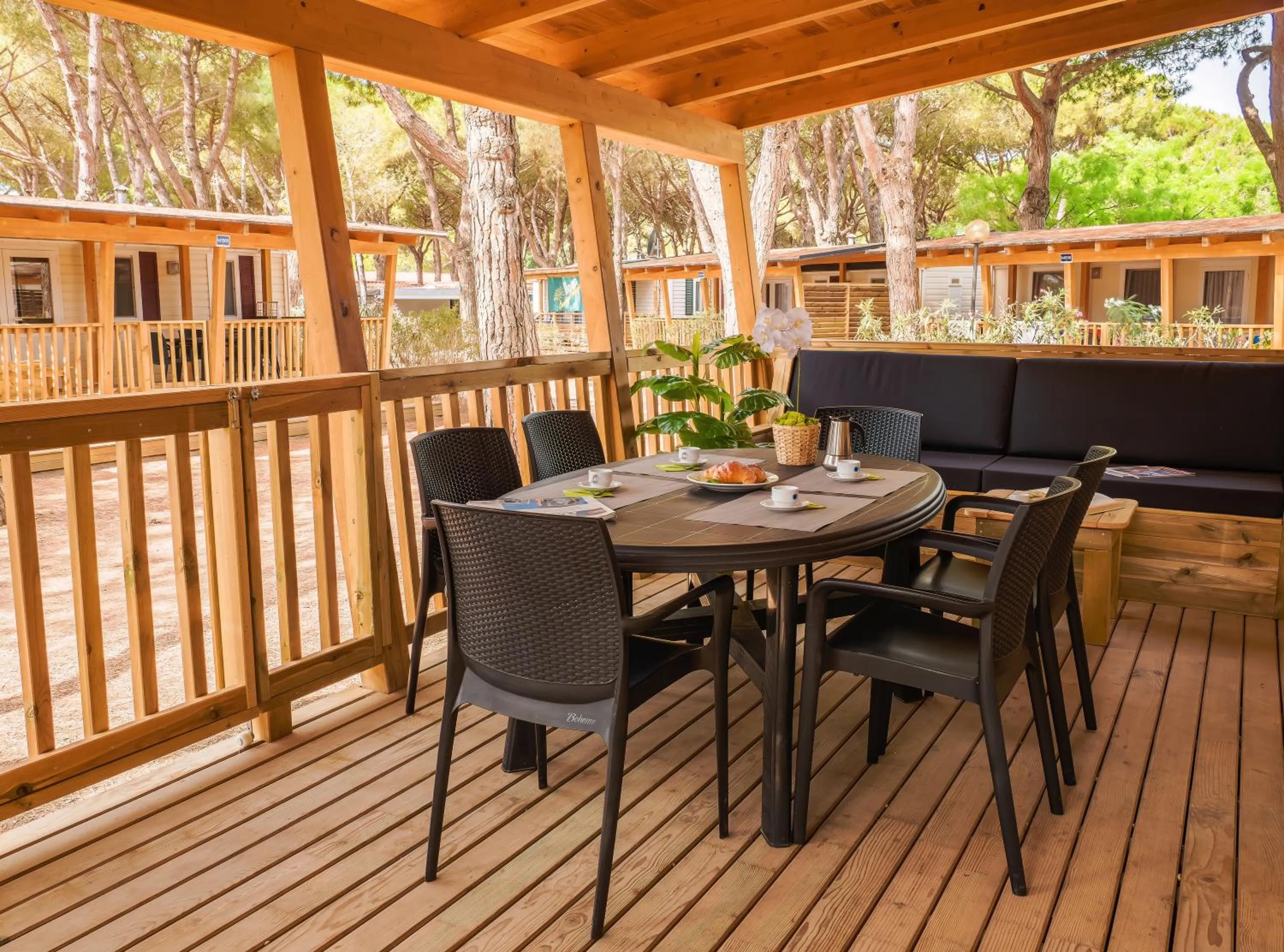 Patio in Club del Sole Orbetello Family Collection