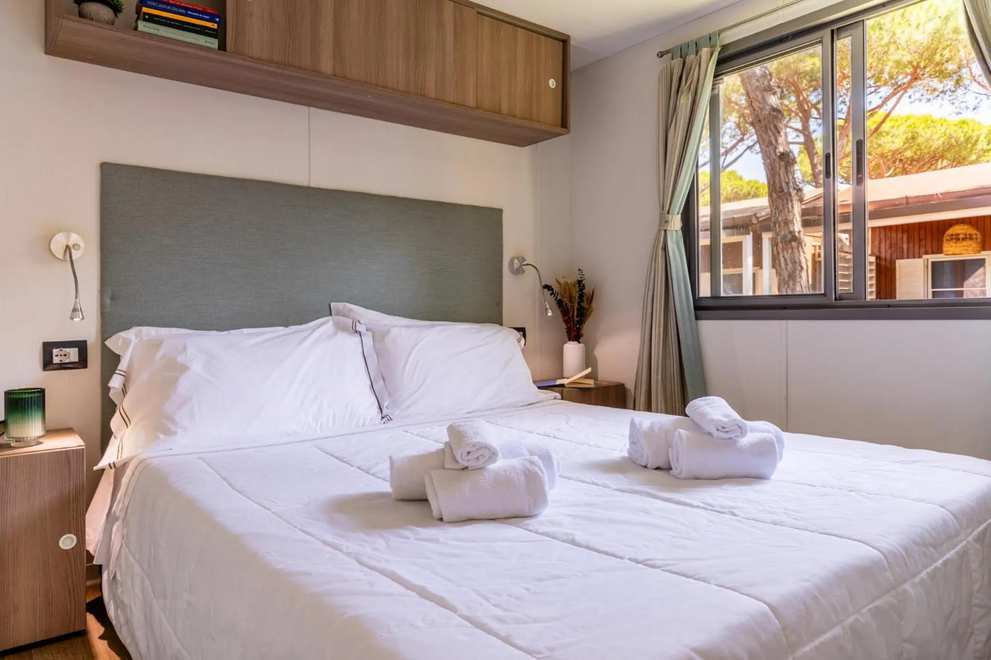 Bedroom, Bed in Club del Sole Orbetello Family Collection