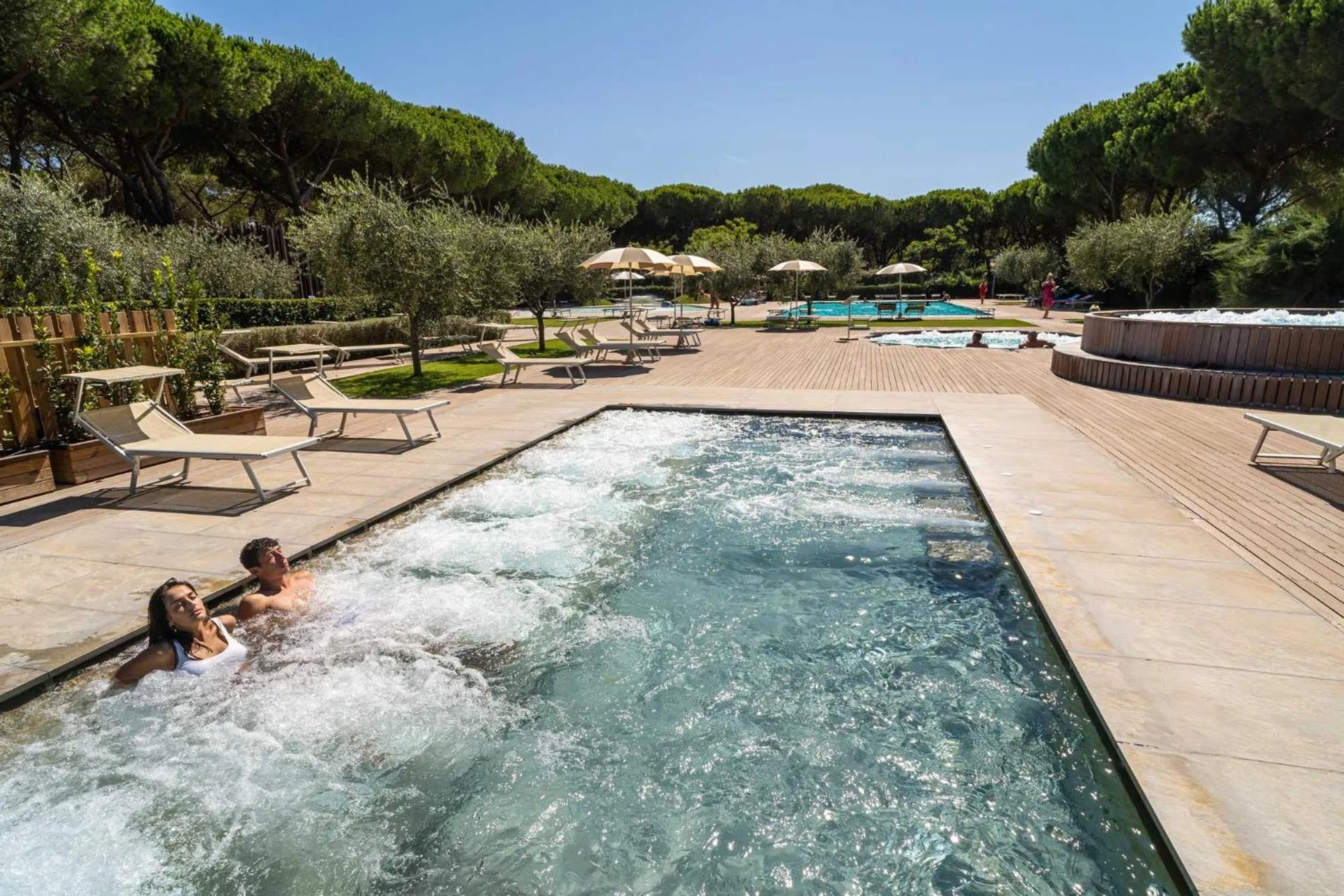 Swimming pool in Club del Sole Orbetello Family Collection