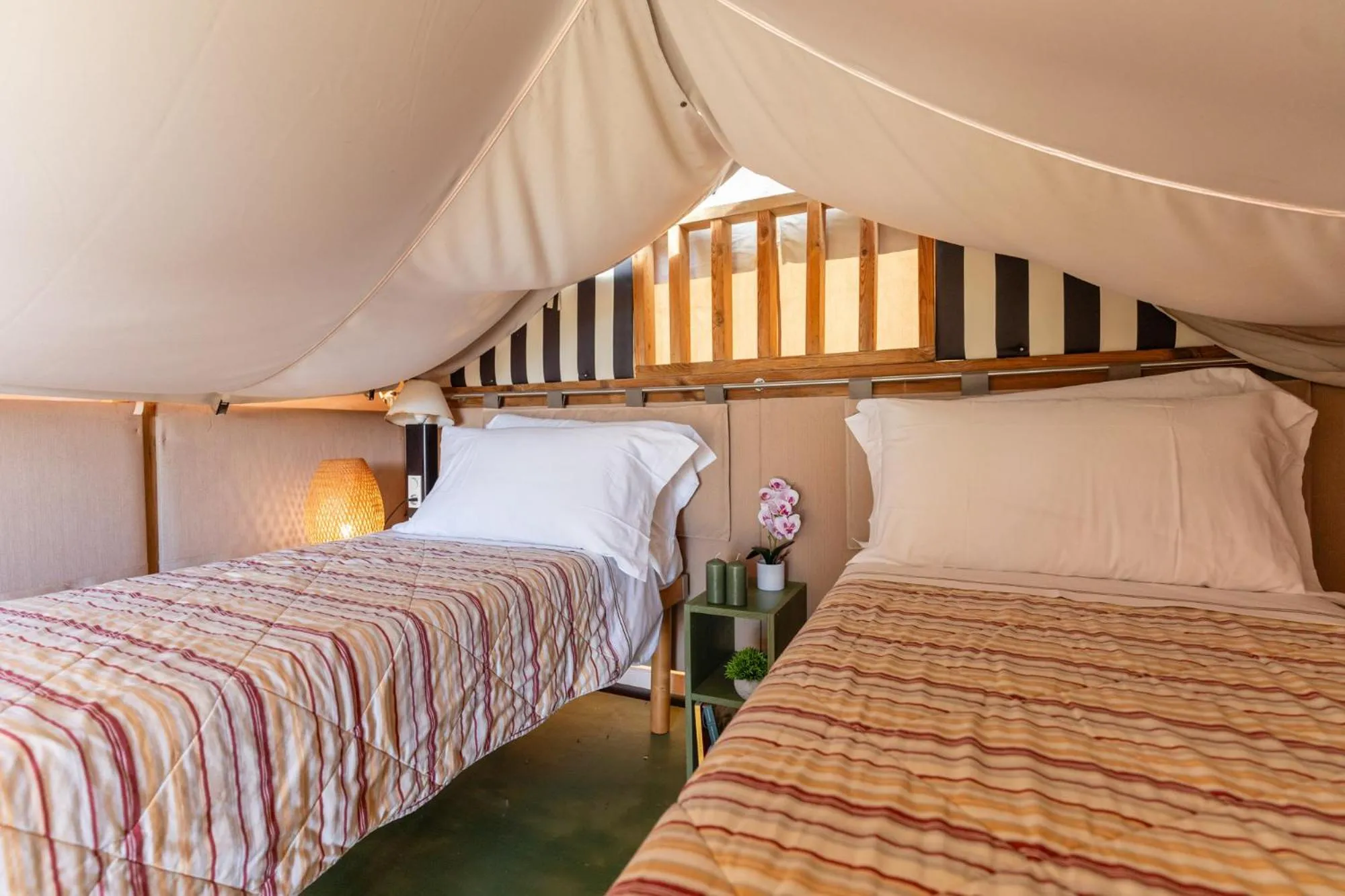 Bedroom, Bed in Club del Sole Orbetello Family Collection