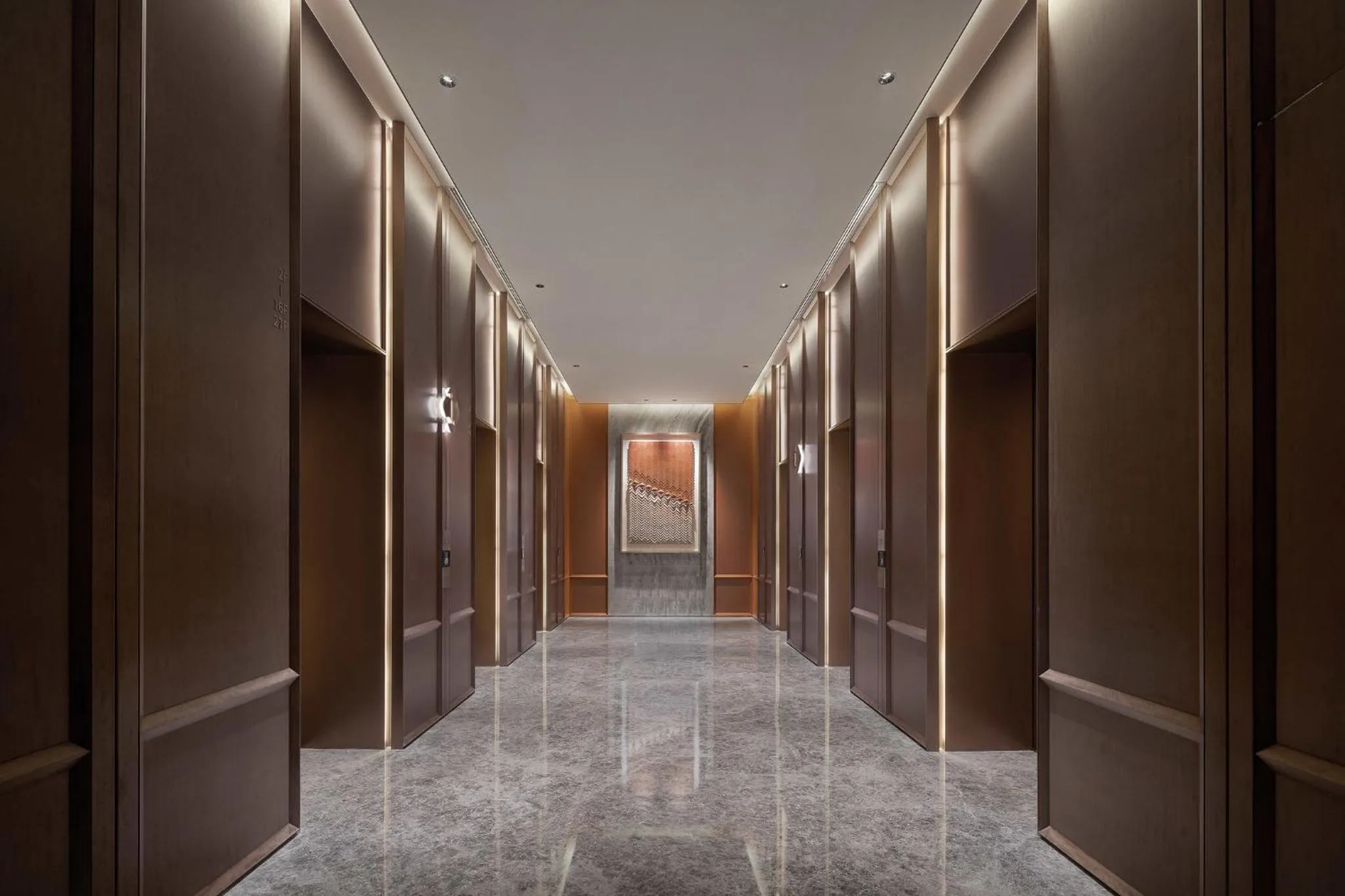 Property building in Holiday Inn Shanghai Huaxia by IHG - overlooking city scenery at Sky View Restaurant