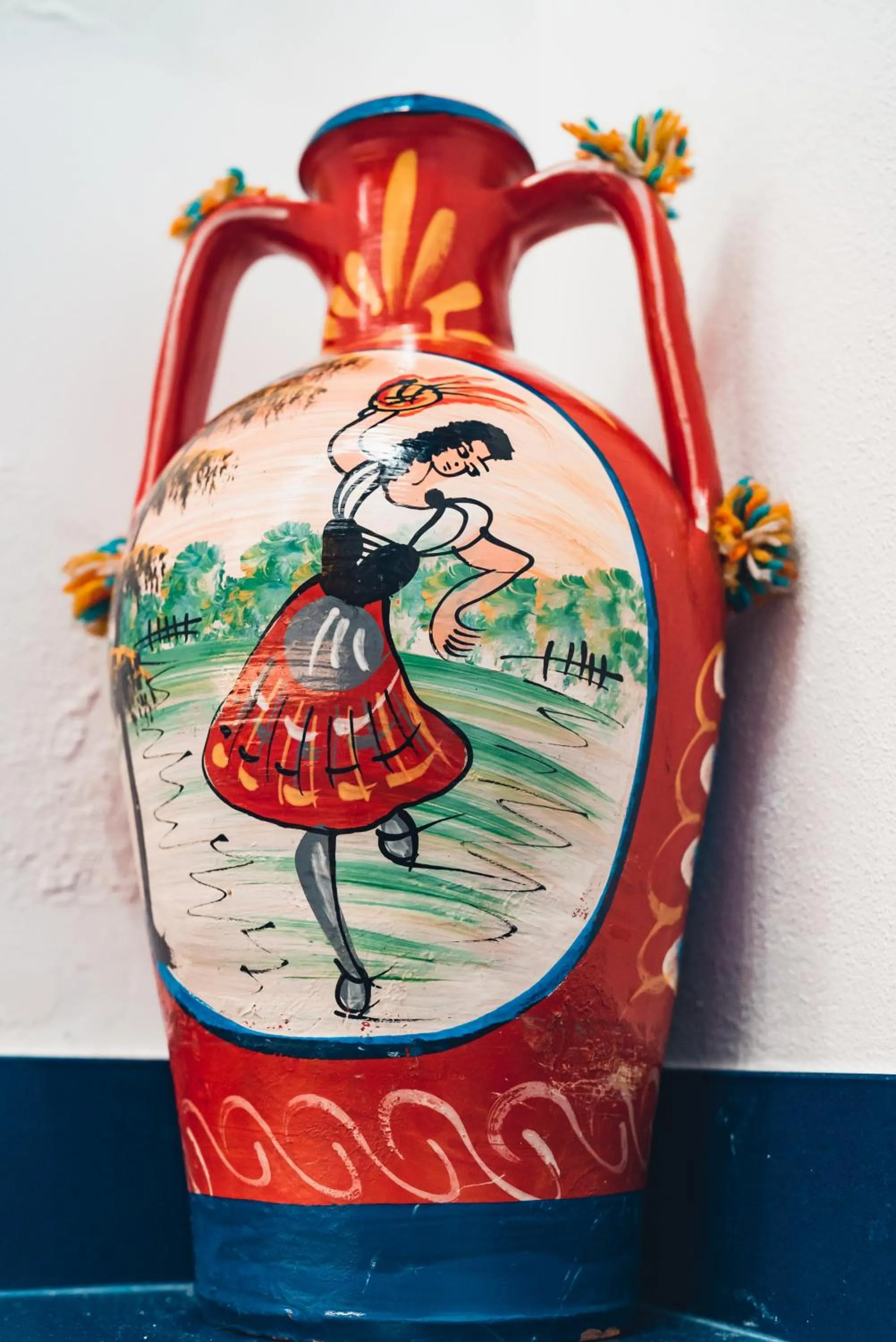 Decorative detail in macchia mediterranea