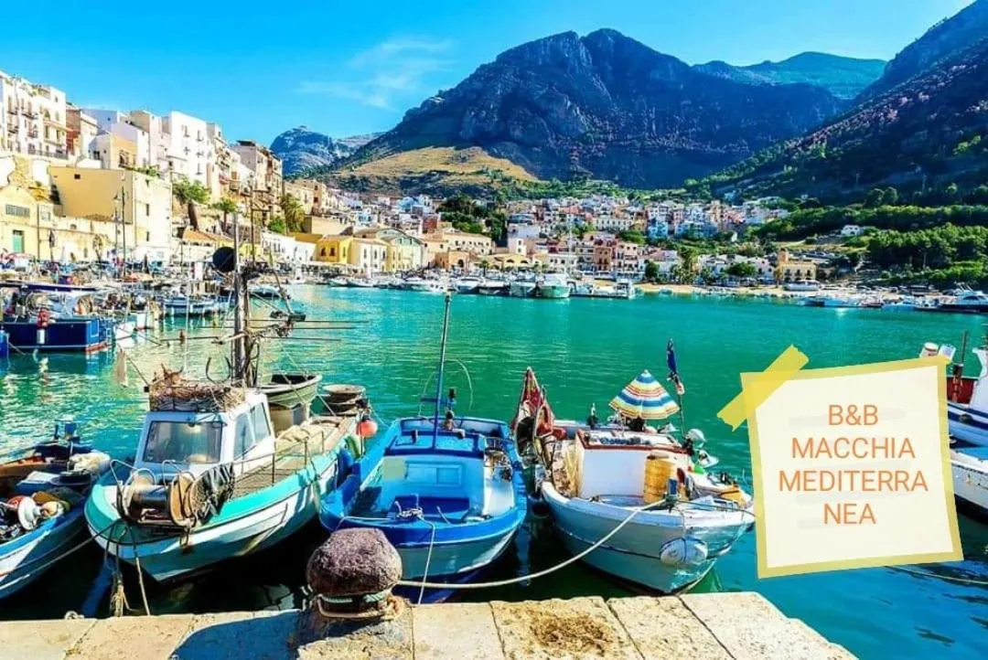 Landmark view in macchia mediterranea