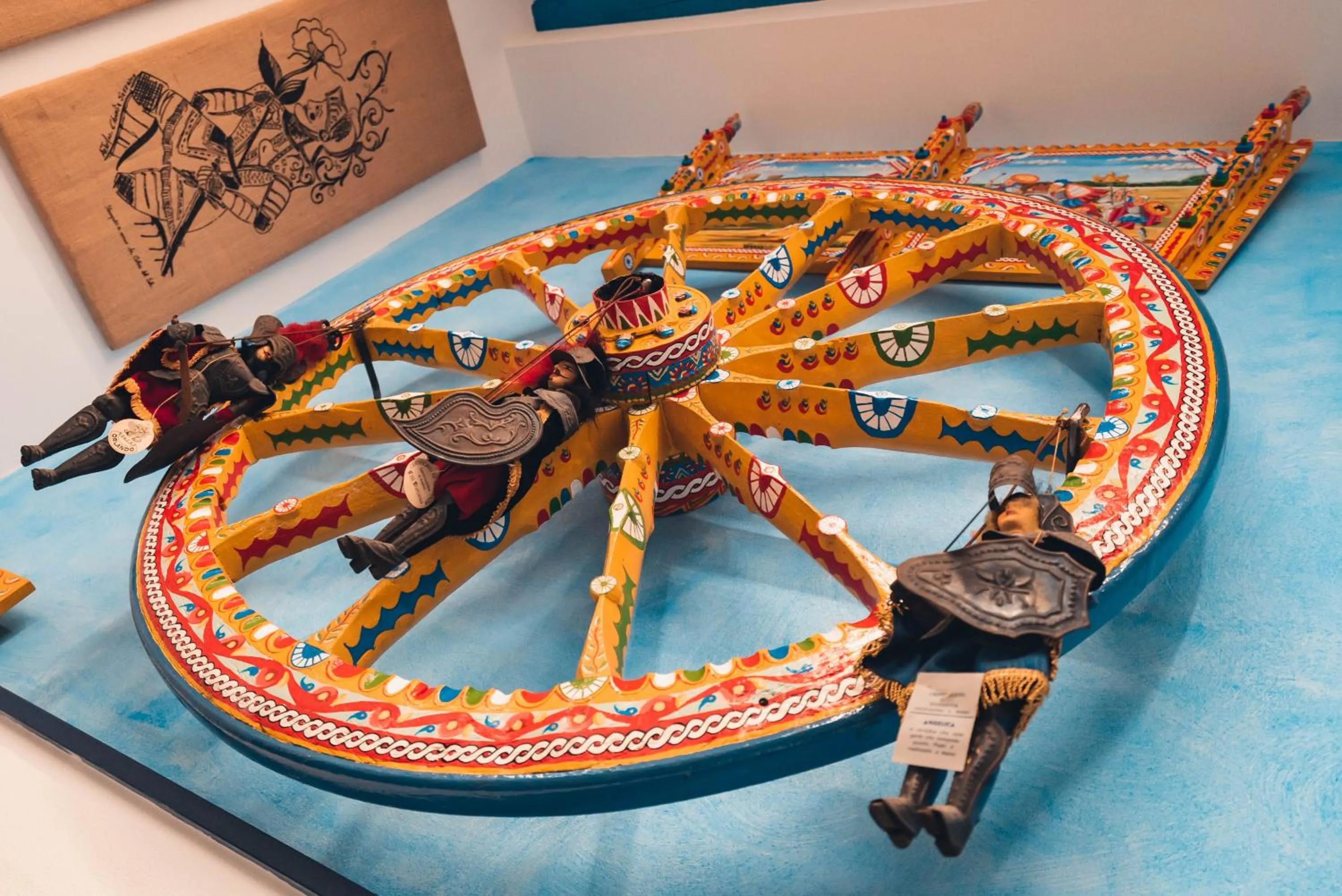 Decorative detail in macchia mediterranea